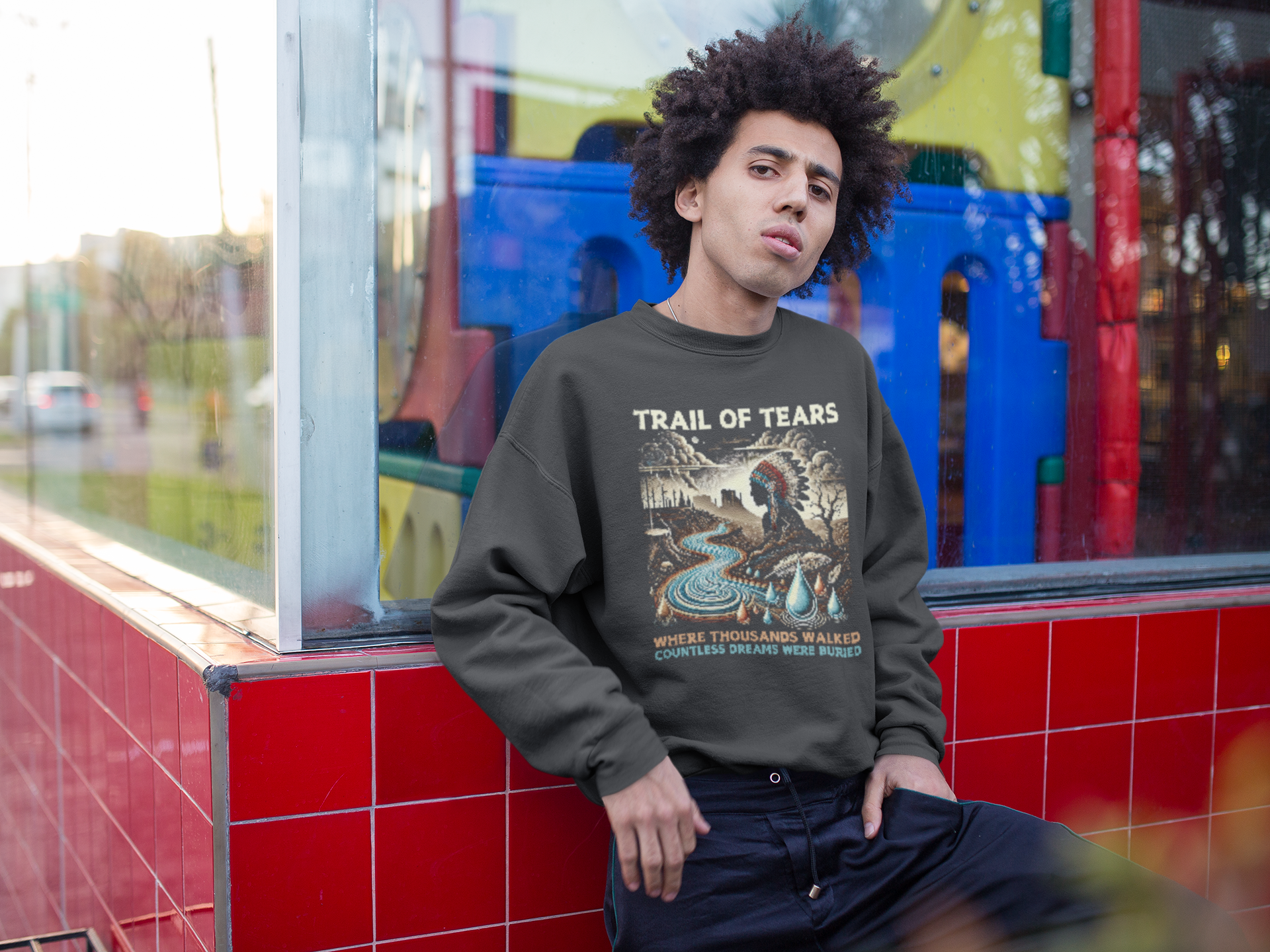 "Elu" | Trail Of Tears | Crewneck Sweatshirt