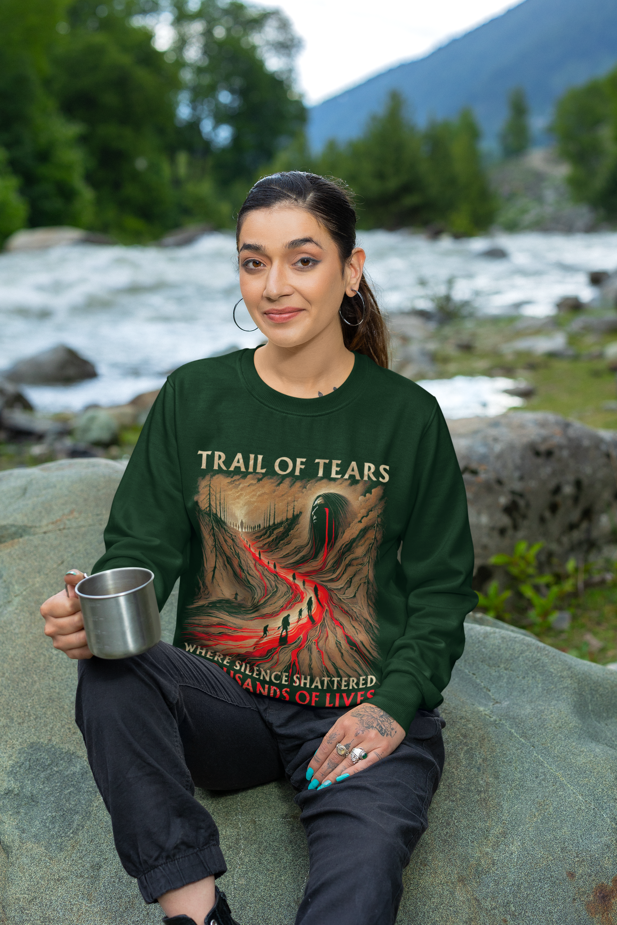 "Wapun" | Trail Of Tears | Crewneck Sweatshirt