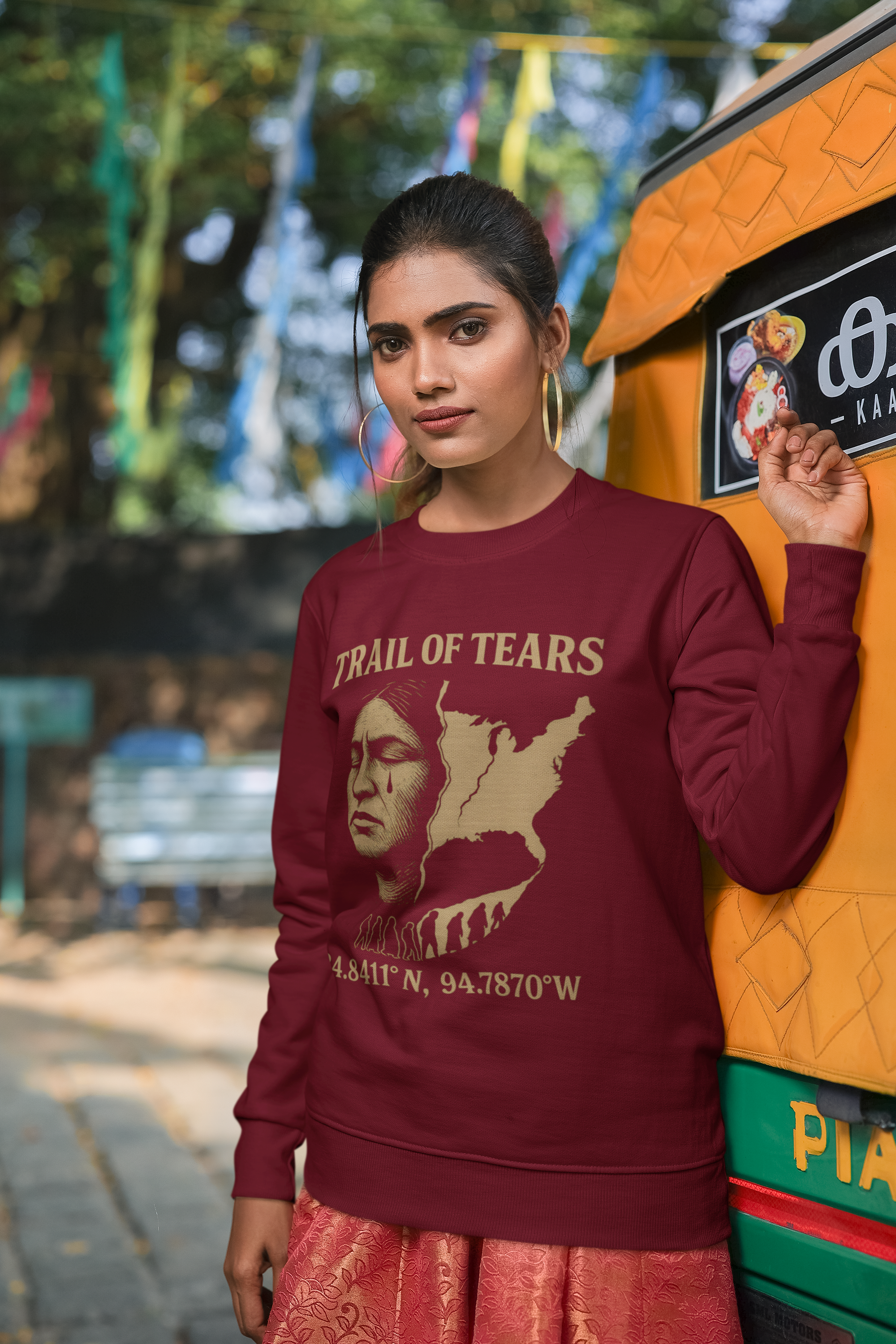 "Sundaraq" | Trail Of Tears | Crewneck Sweatshirt