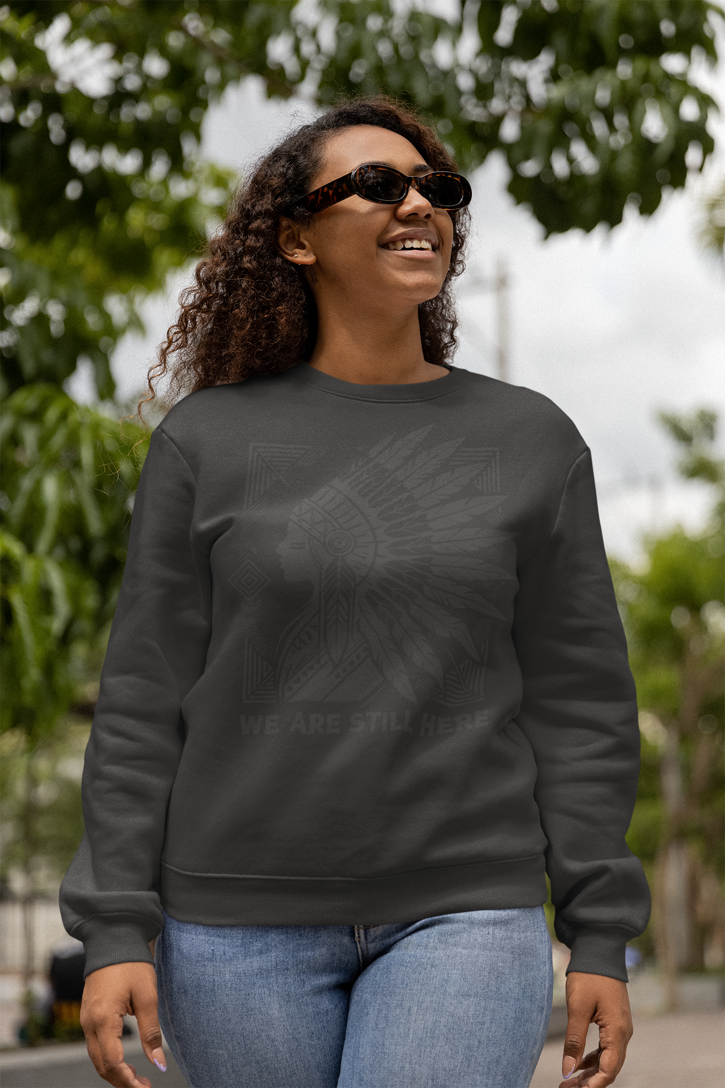 "Wapi" | We Are Still Here | Crewneck Sweatshirt