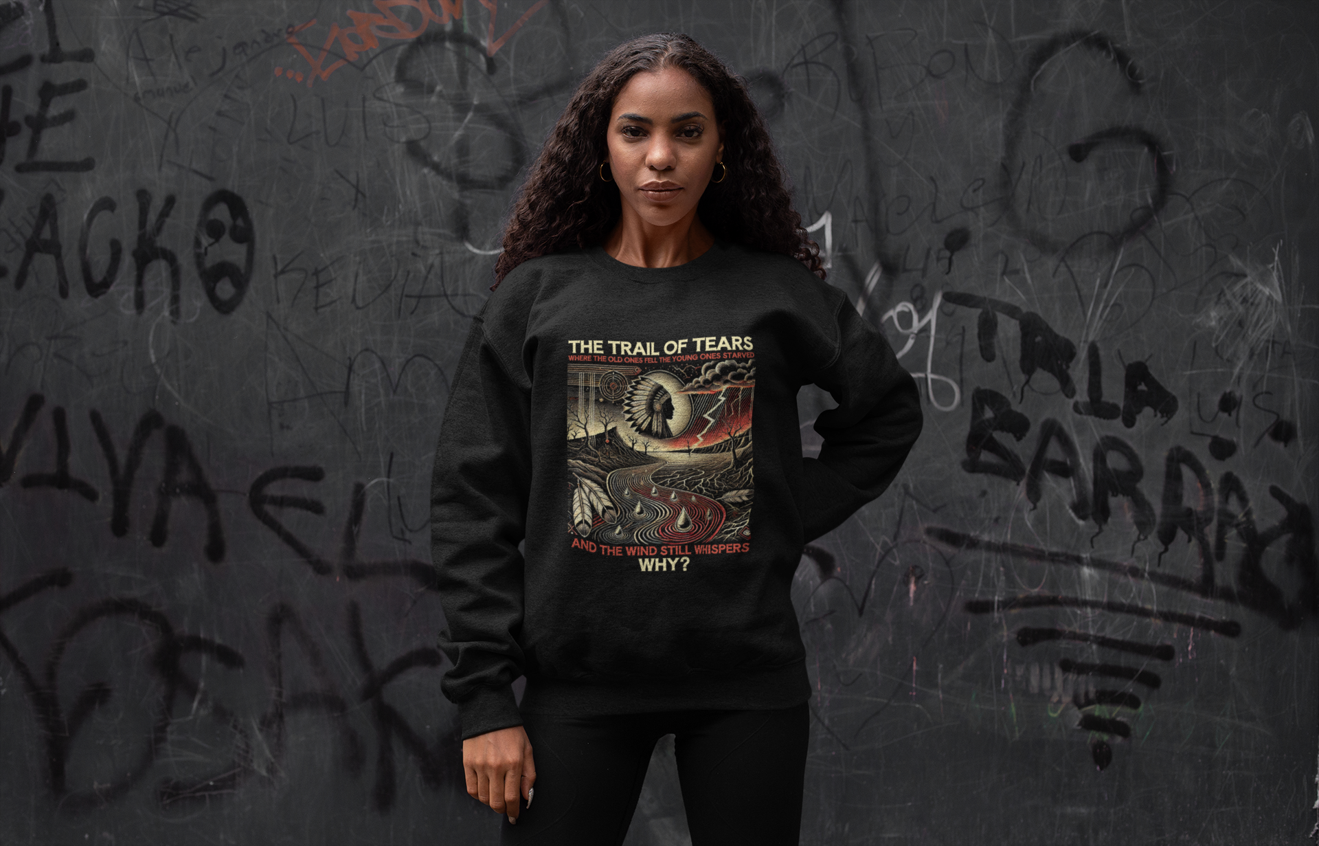"Ee-Lahni" | Trail Of Tears | Crewneck Sweatshirt