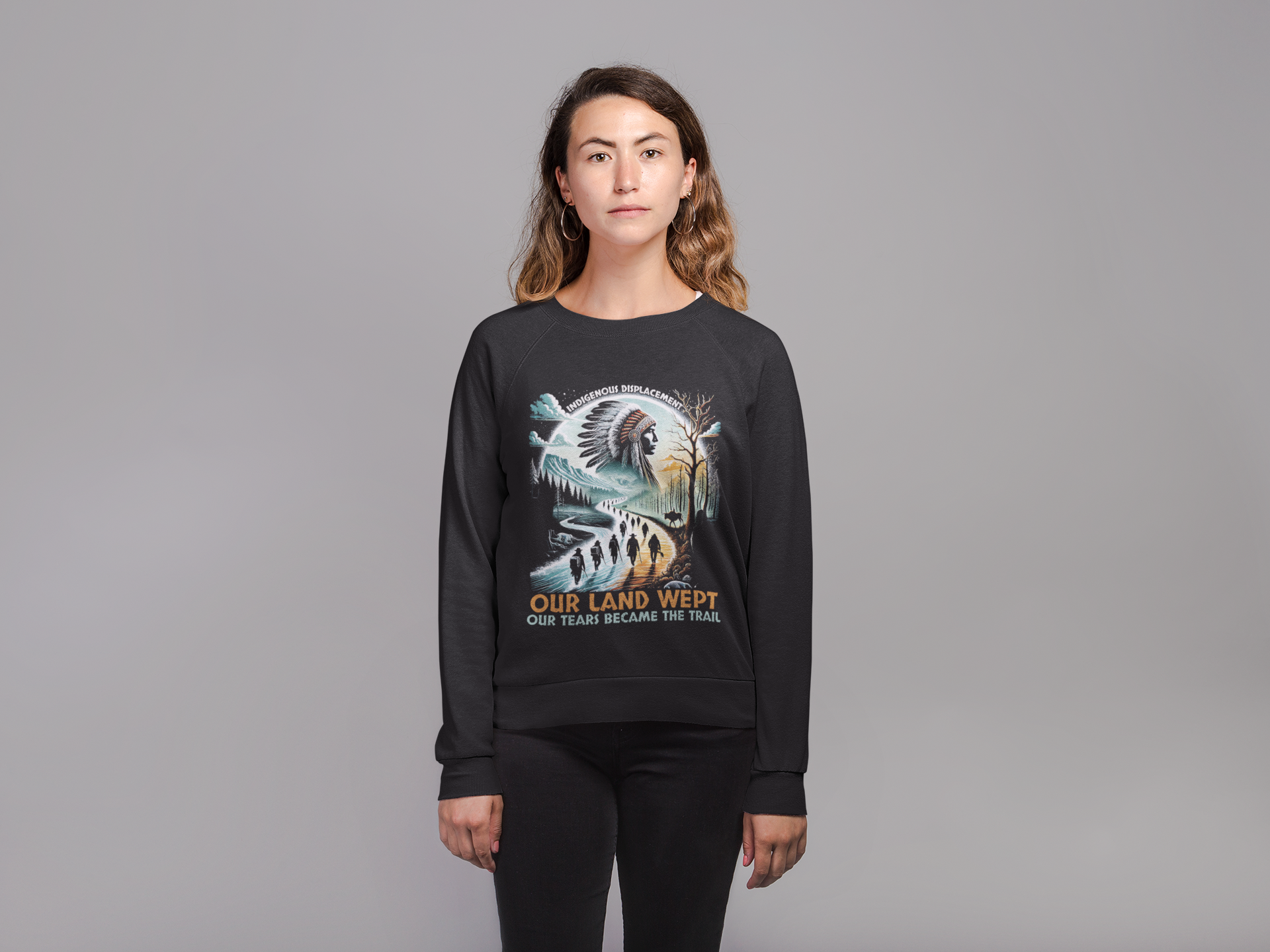 "Hiawatha" | Trail Of Tears | Crewneck Sweatshirt