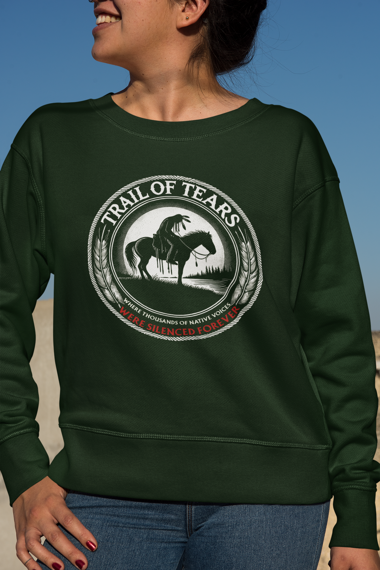 "Kohana" | Trail Of Tears | Crewneck Sweatshirt