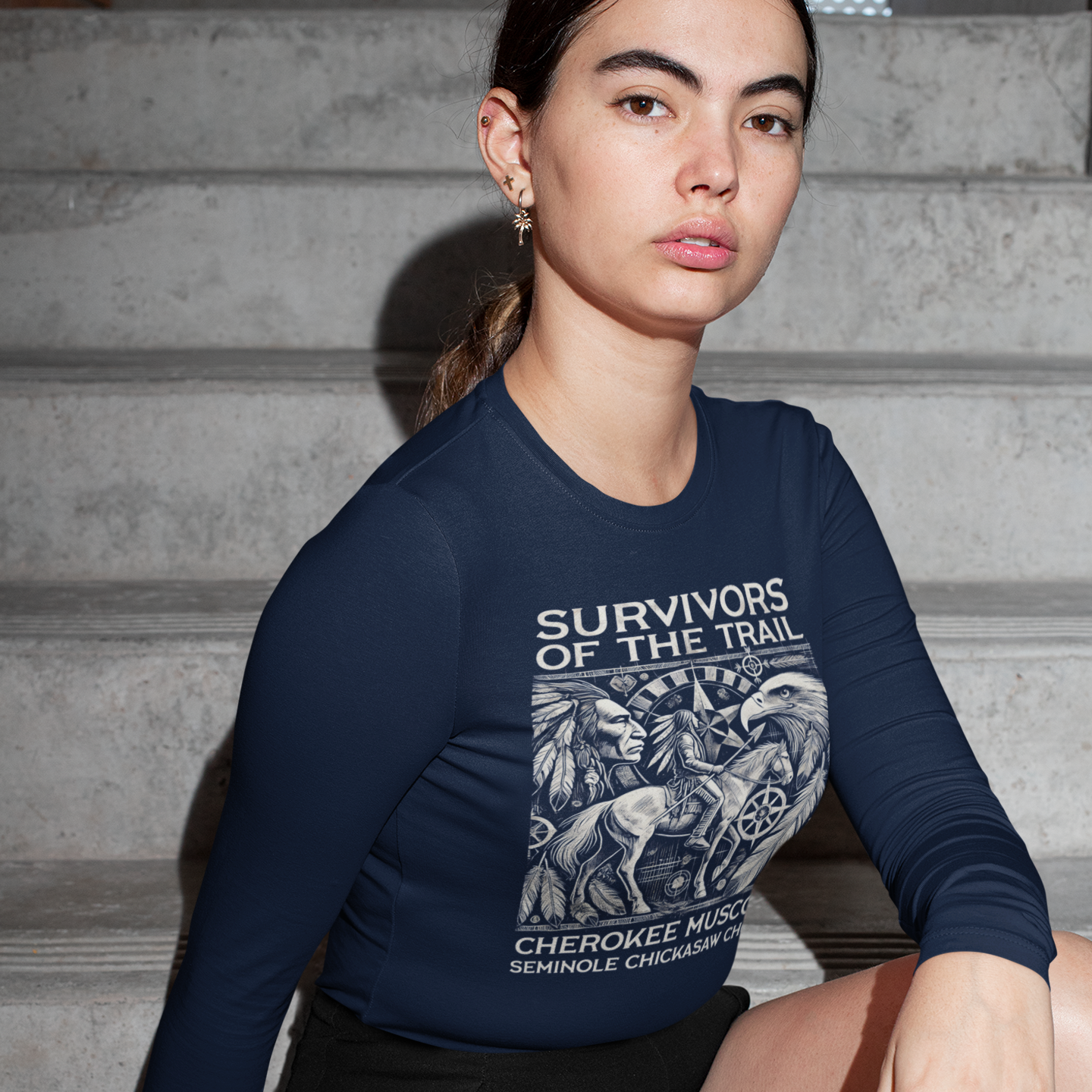"Chayton" | Trail Of Tears | Long Sleeve
