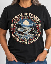 Night Crossing shirt worn by an older customer