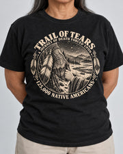 The Small Hand shirt worn by an older customer