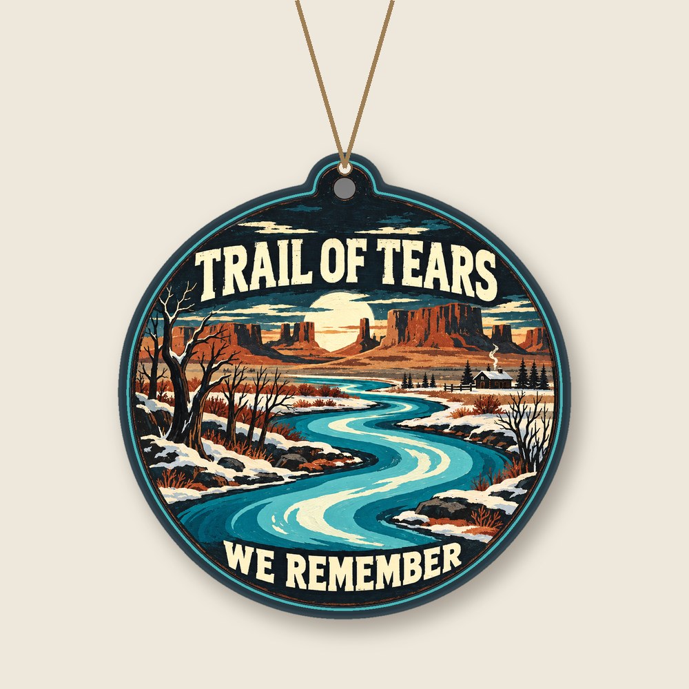 Elu Trail of Tears remembrance ornament
