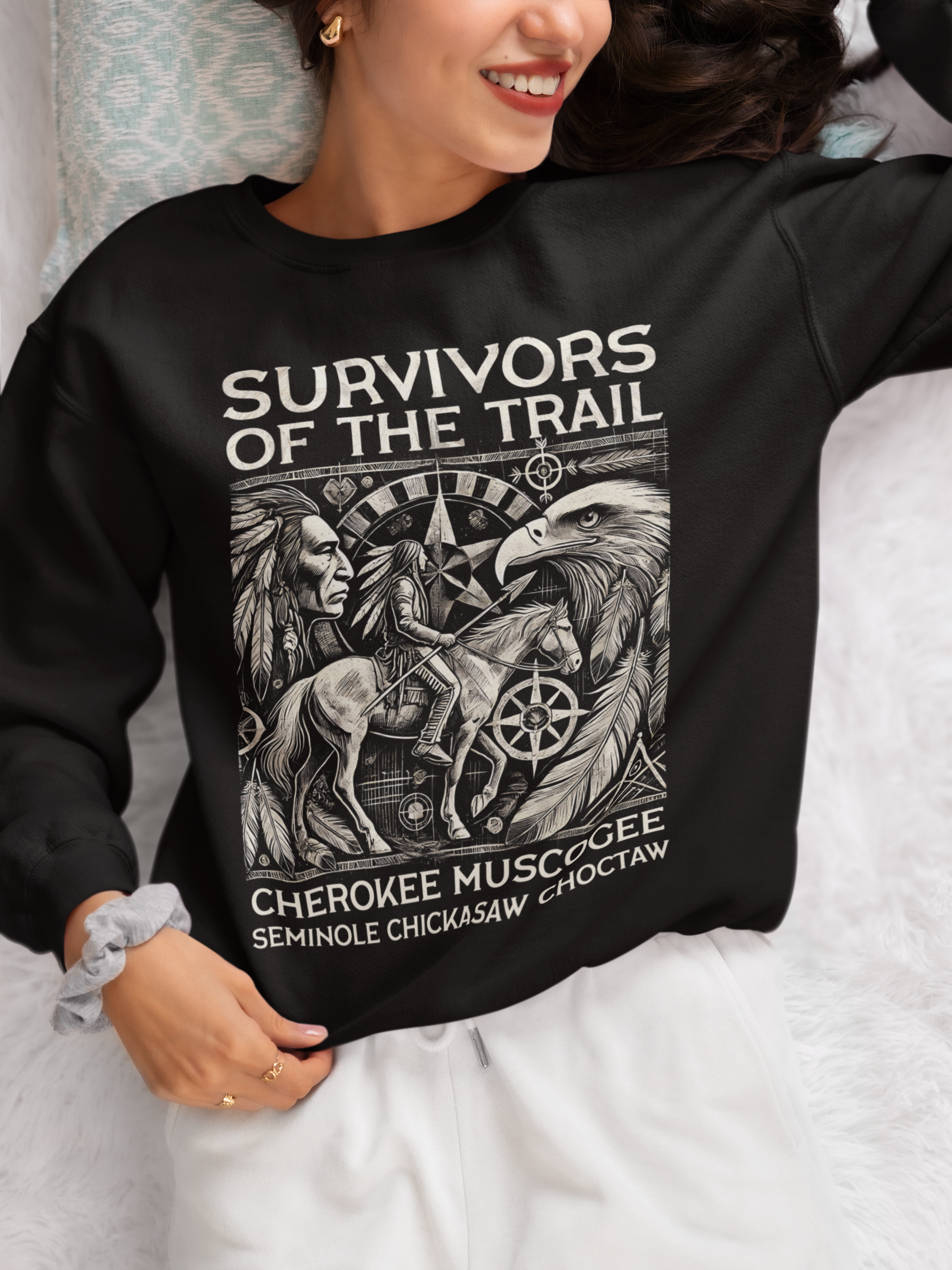 "Chayton" | Trail Of Tears | Crewneck Sweatshirt