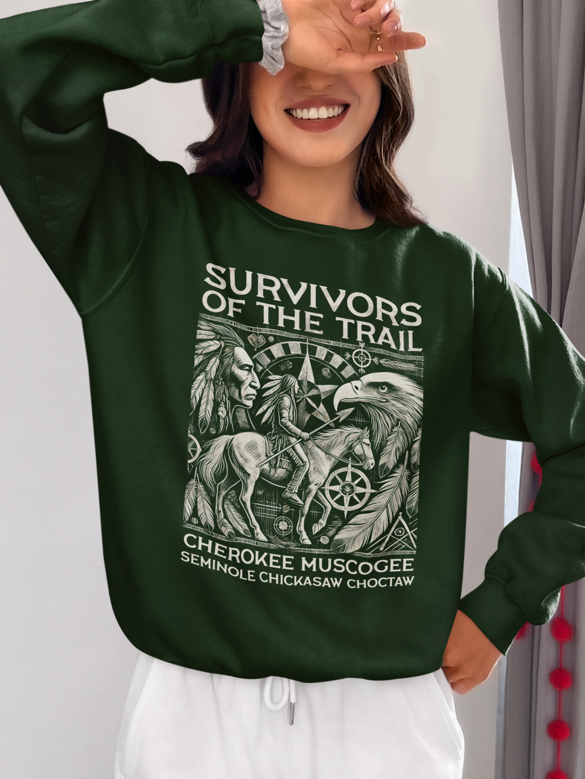 "Chayton" | Trail Of Tears | Crewneck Sweatshirt