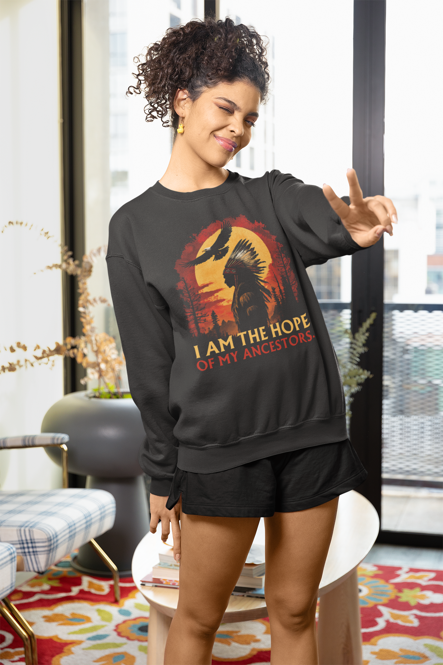 "Eyota" | Ancestors' Pride | Crewneck Sweatshirt