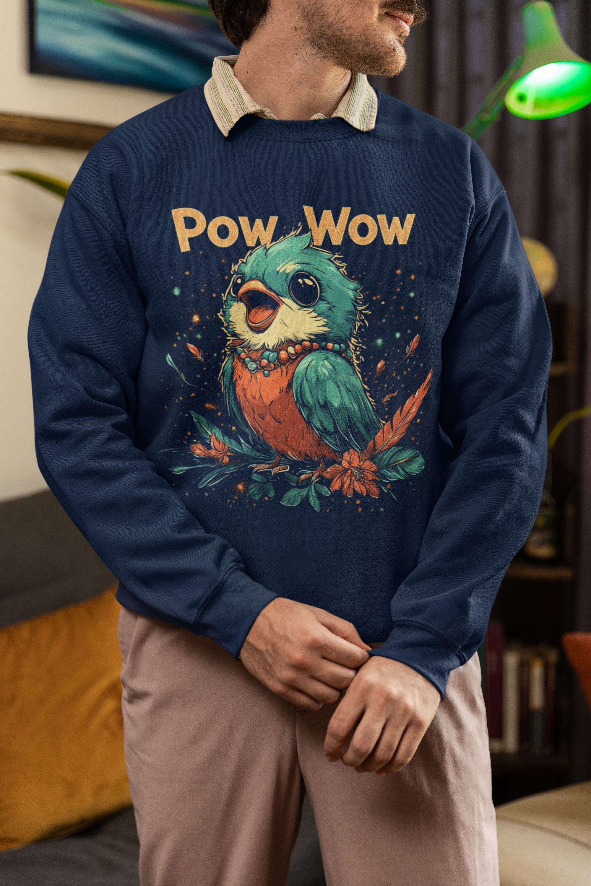 "Rowtag" | Pow Wow | Crewneck Sweatshirt