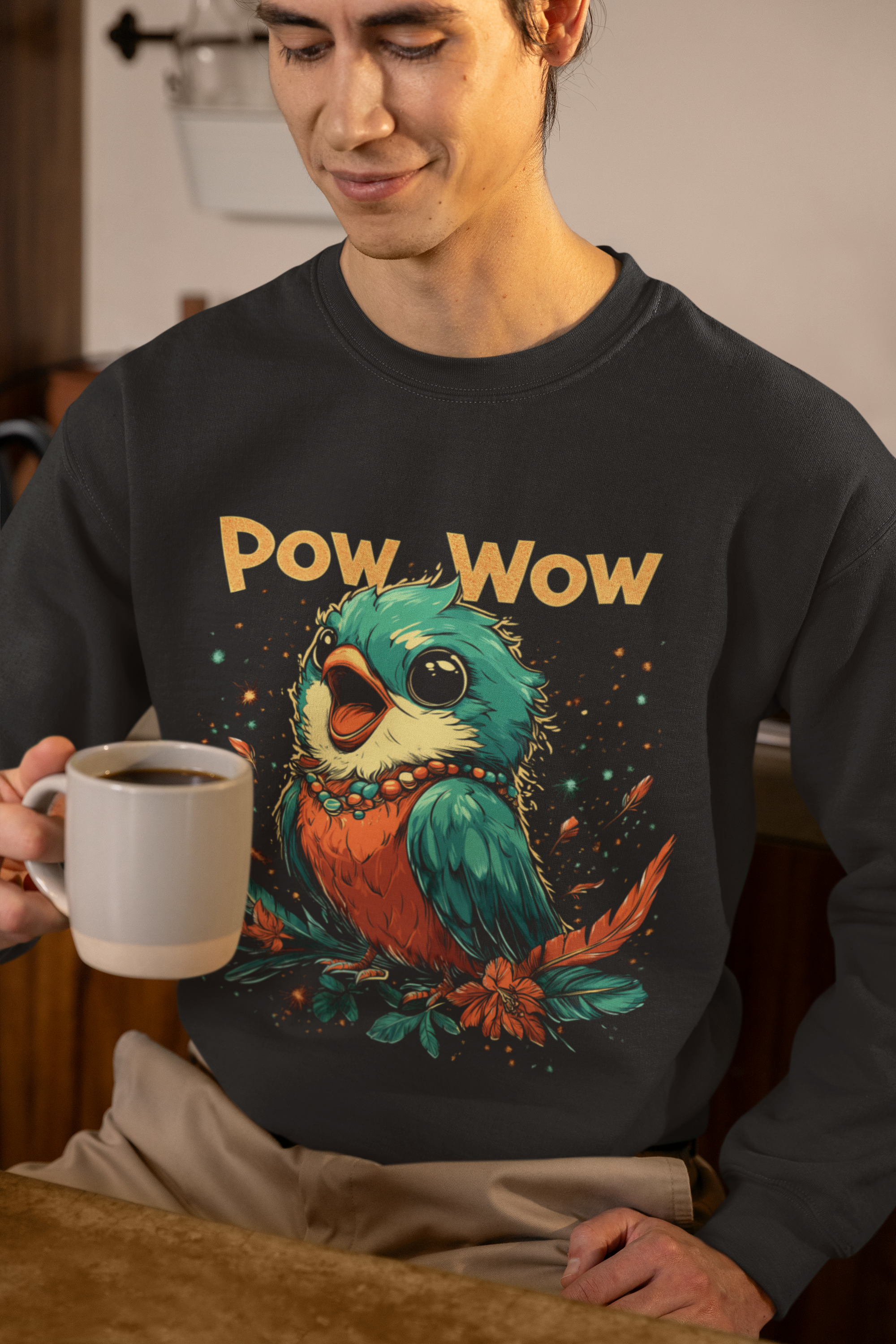 "Rowtag" | Pow Wow | Crewneck Sweatshirt