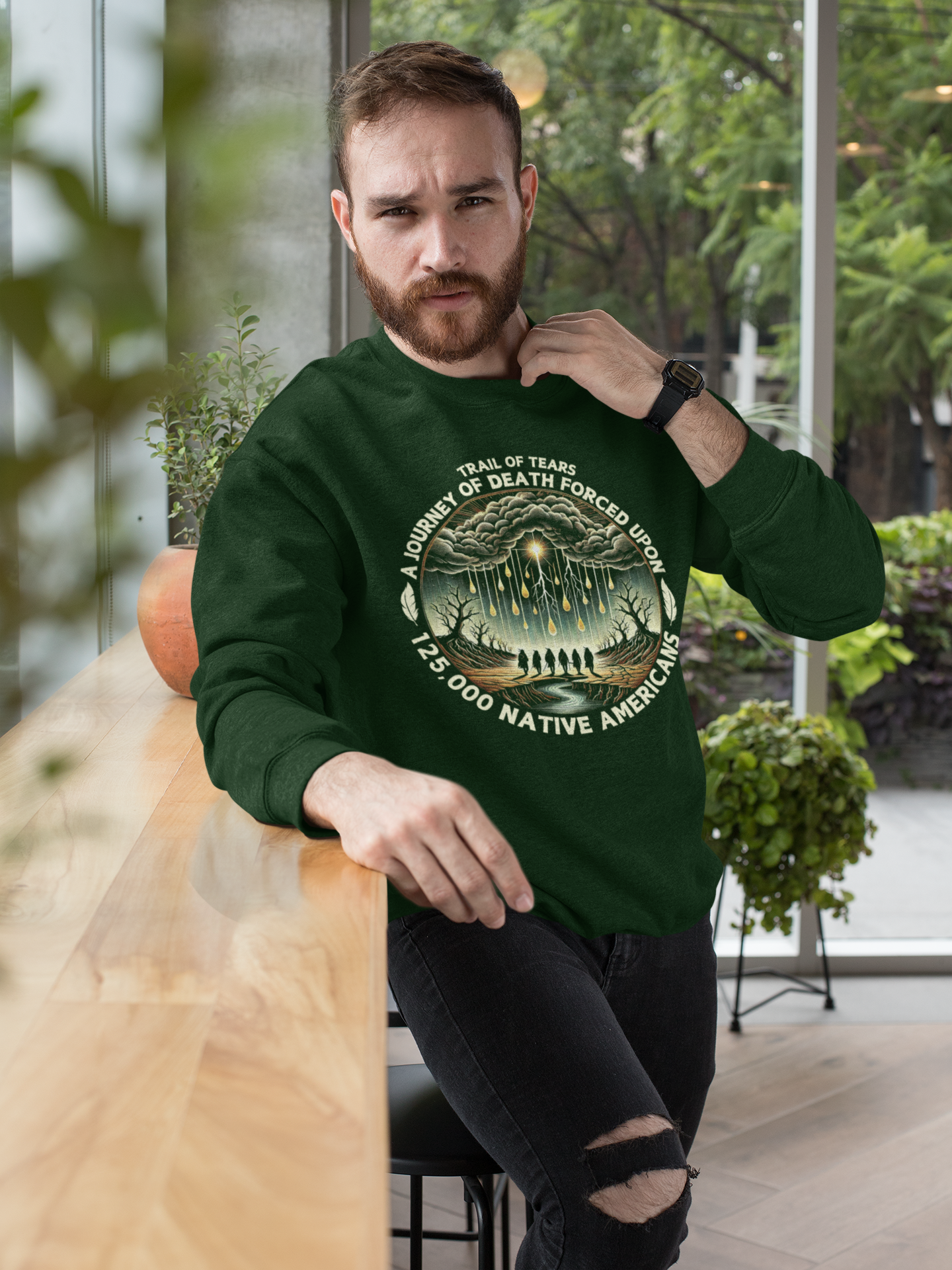 "Kiona" | Trail Of Tears | Crewneck Sweatshirt