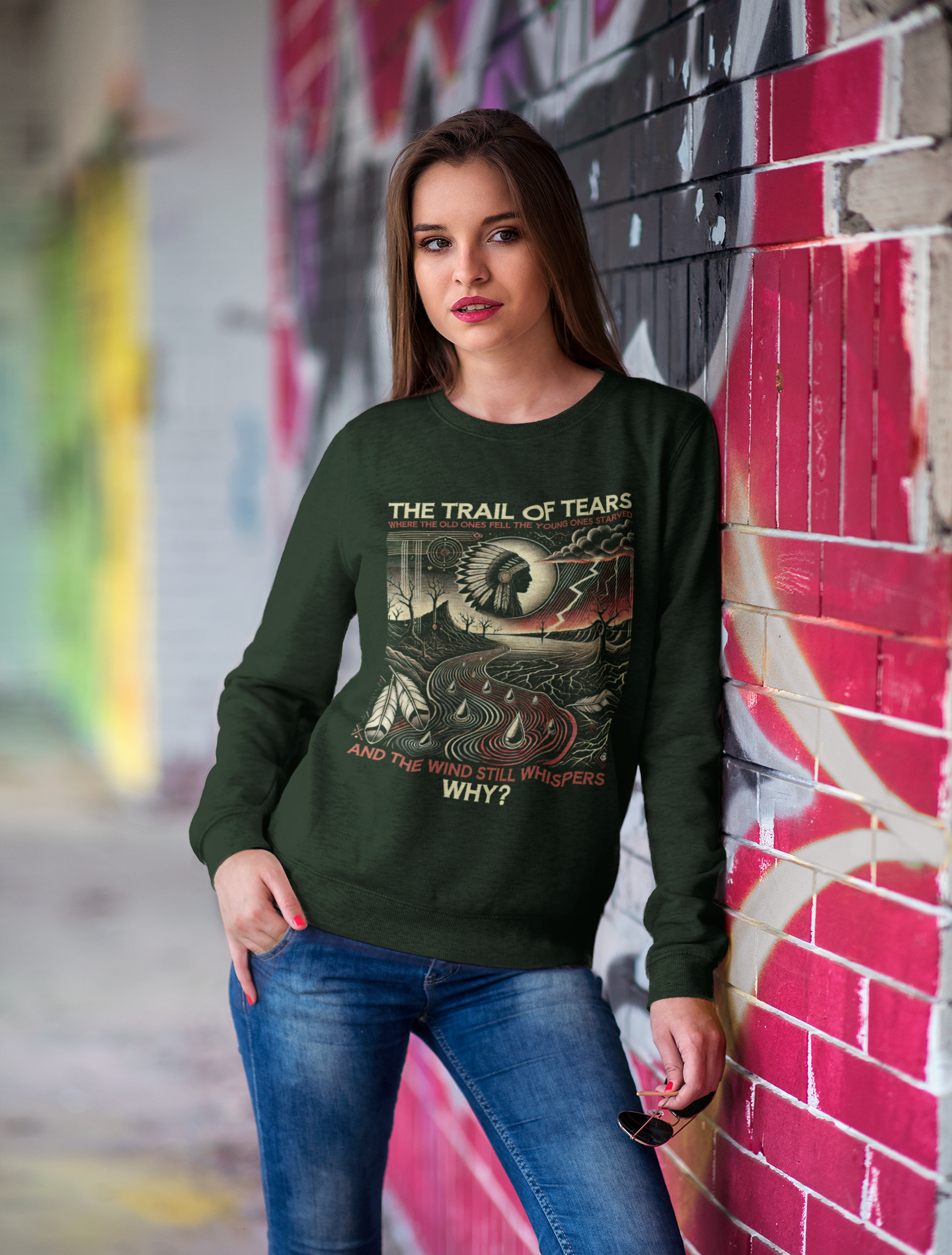 "Ee-Lahni" | Trail Of Tears | Crewneck Sweatshirt