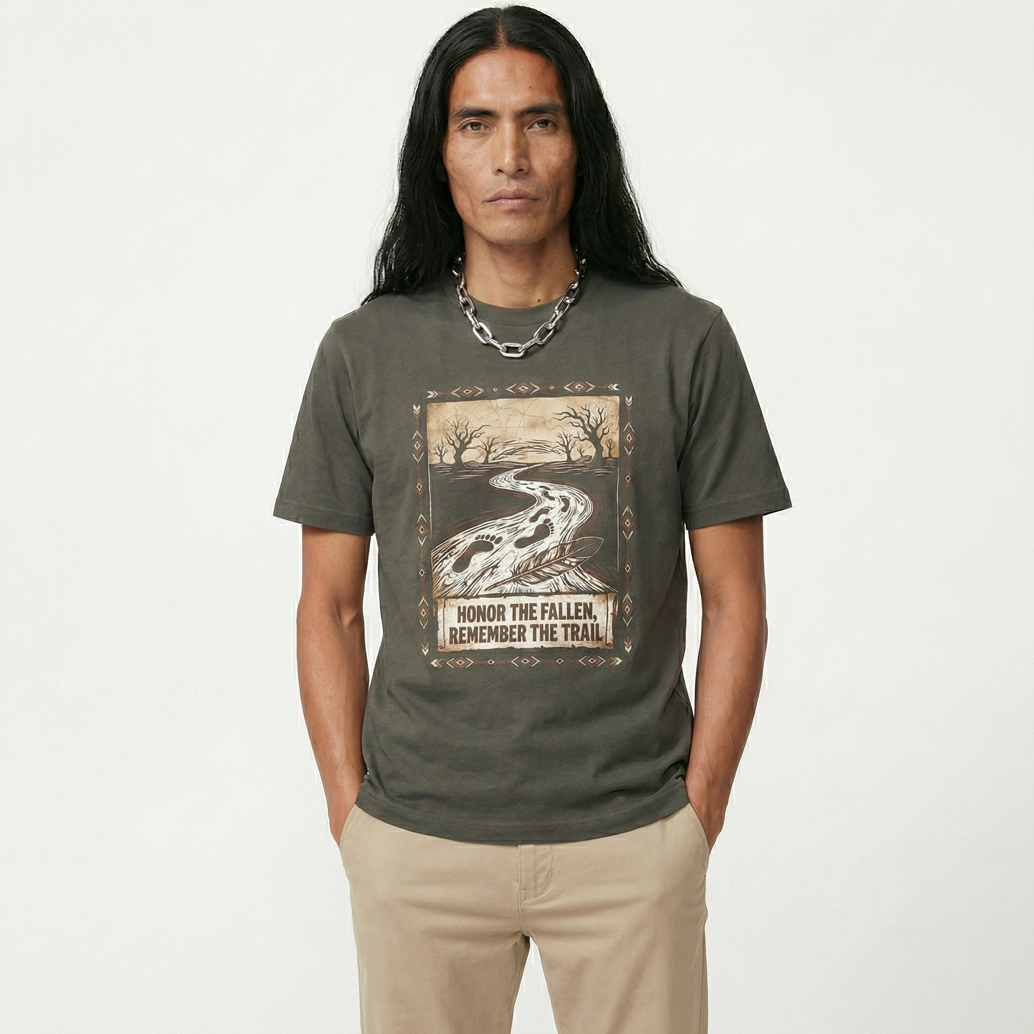 Wovaki | Trail Of Honor | Unisex Tee