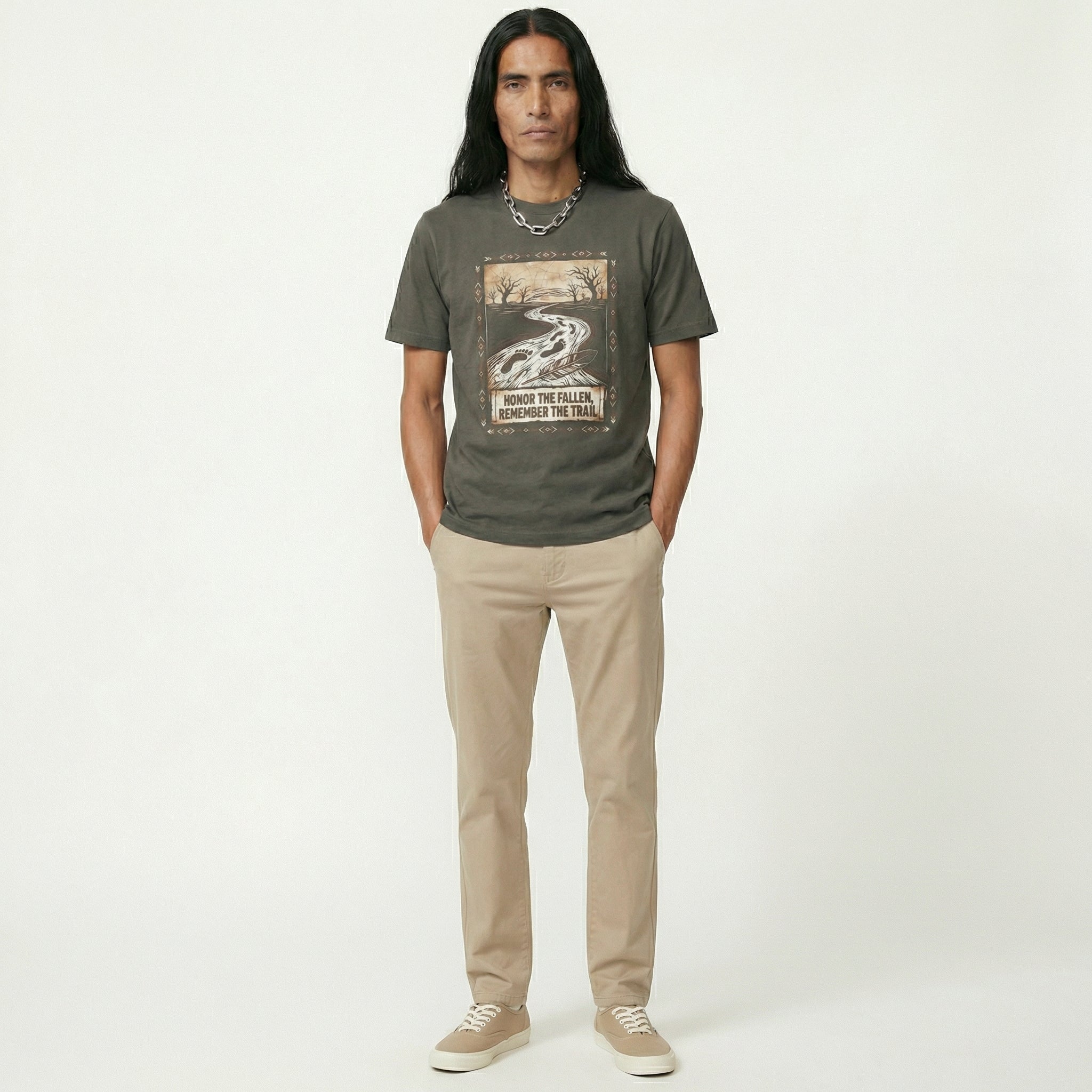 Wovaki | Trail Of Honor | Unisex Tee