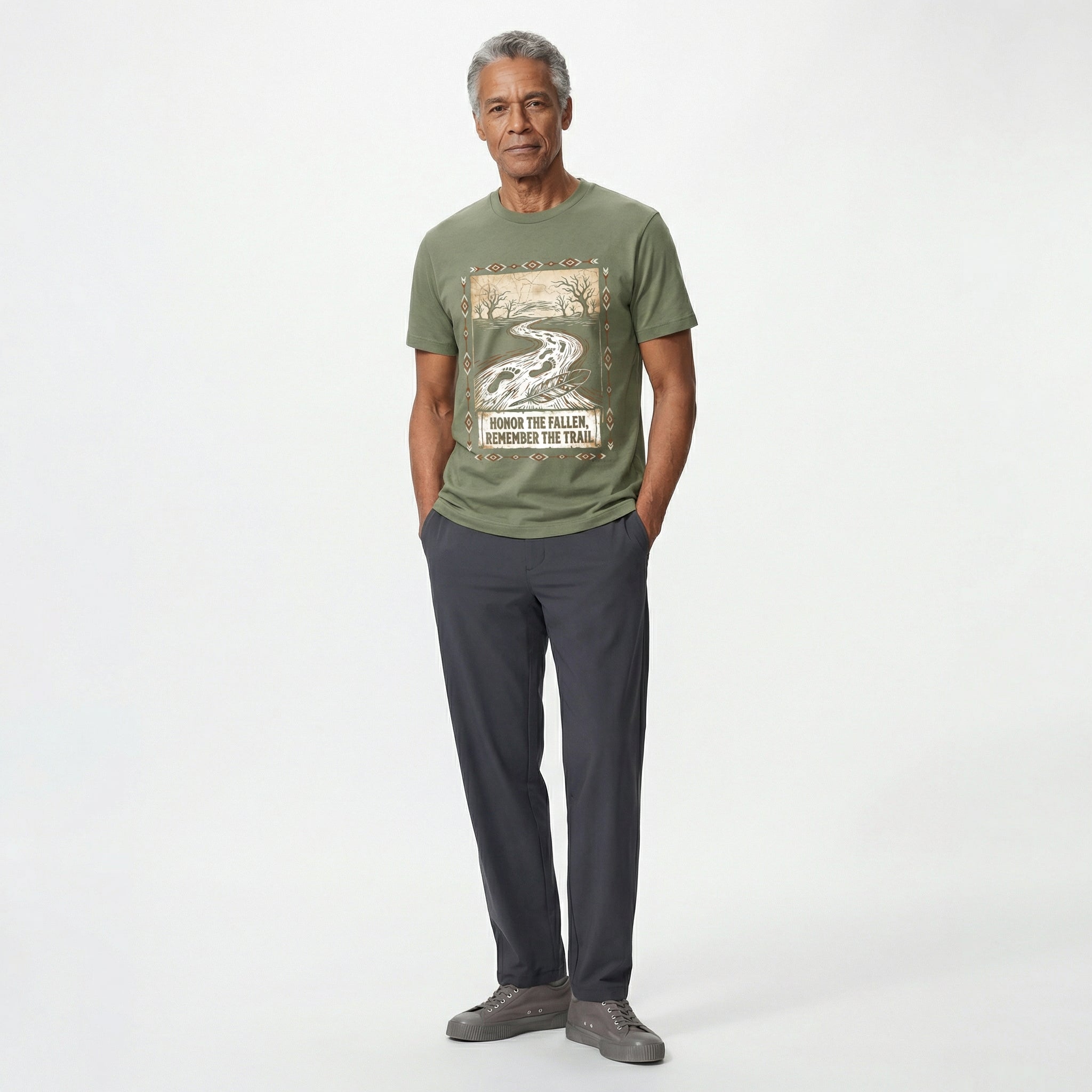 Wovaki | Trail Of Honor | Unisex Tee