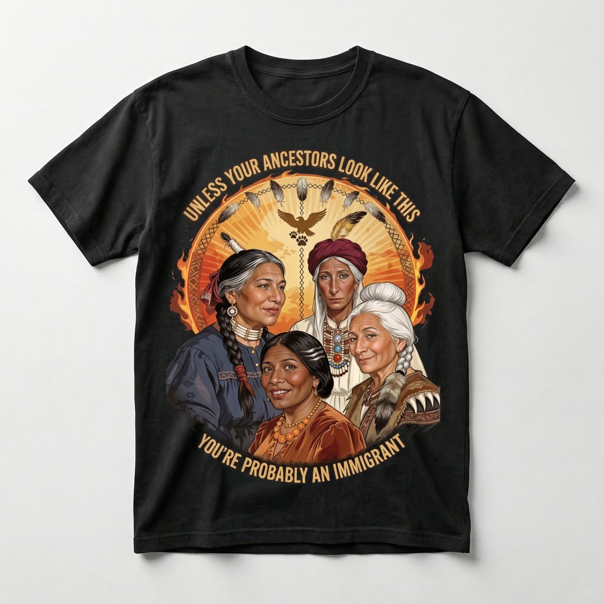 Owana — Native Women Elders — Heritage Tee