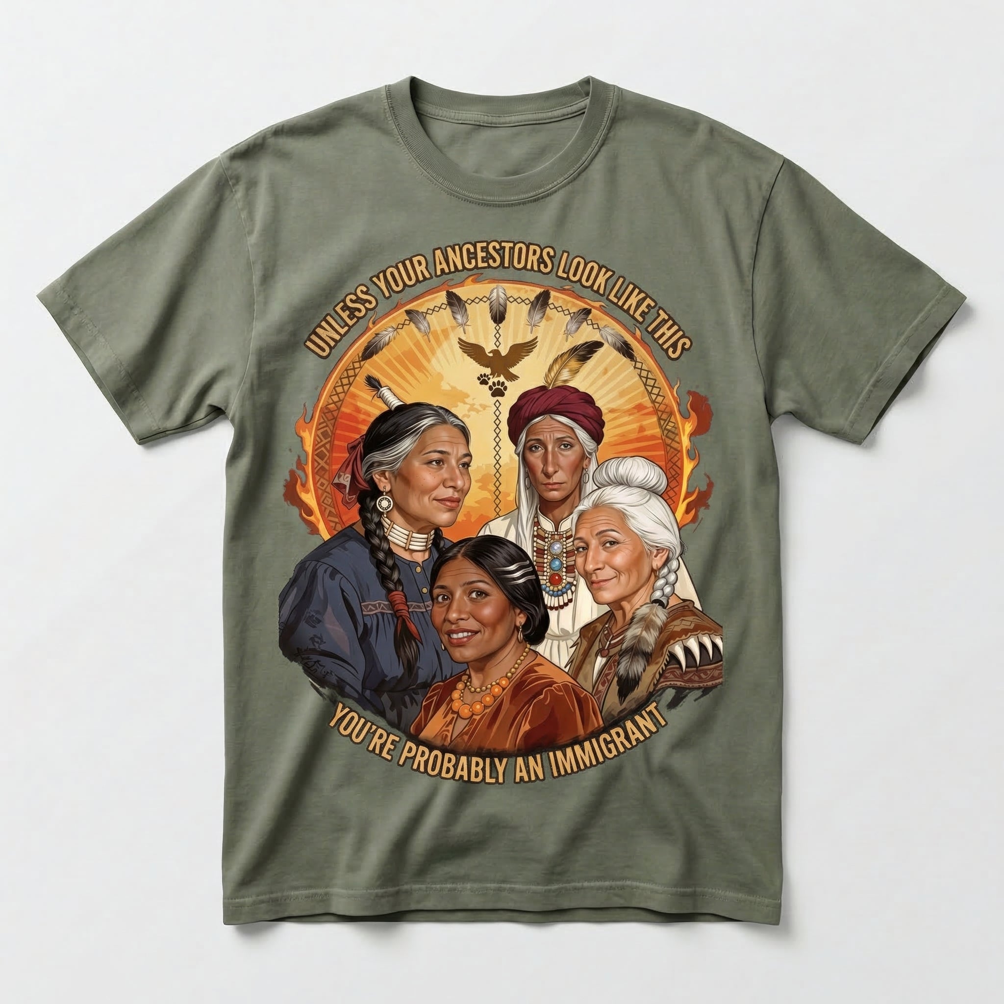 Owana — Native Women Elders — Heritage Tee
