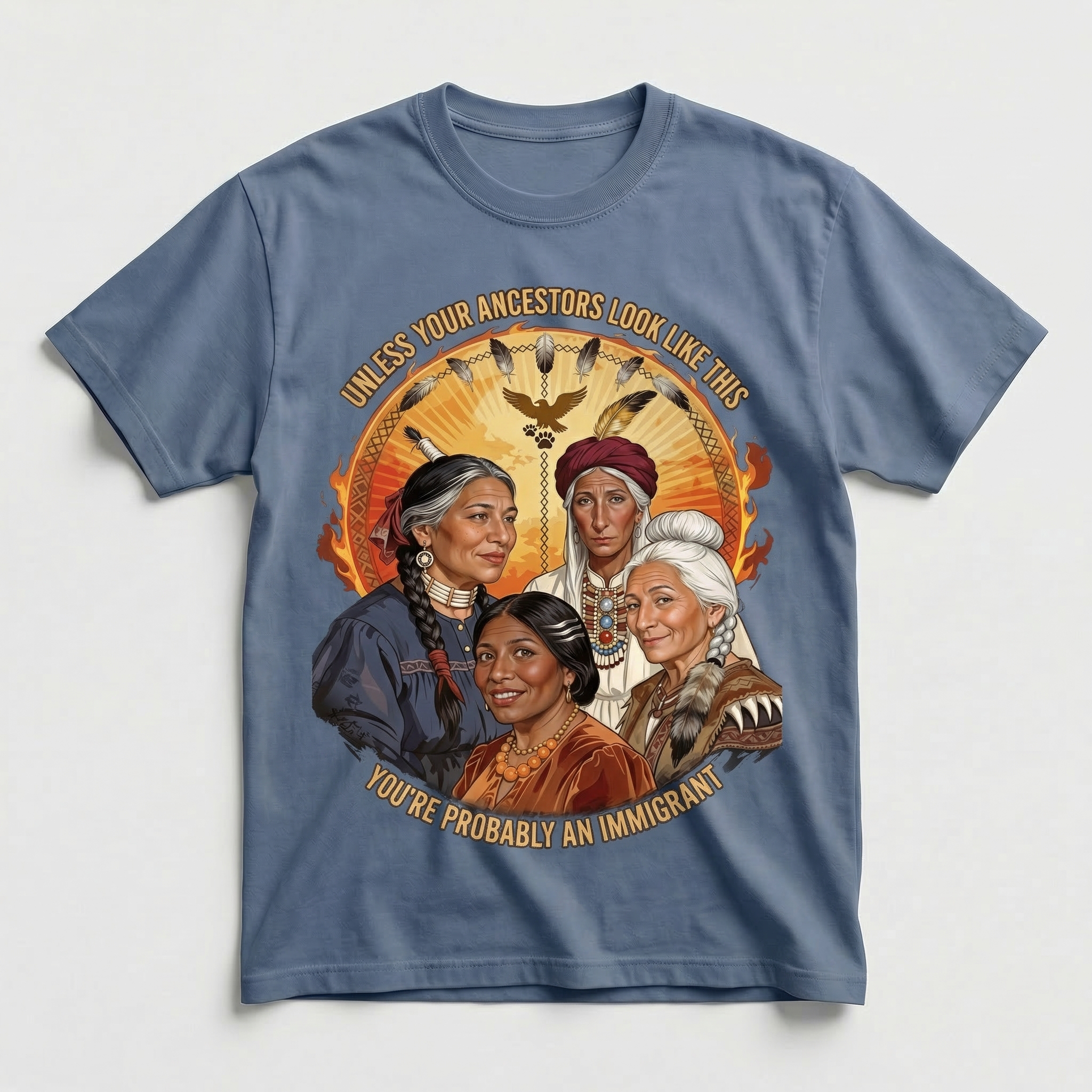 Owana — Native Women Elders — Heritage Tee