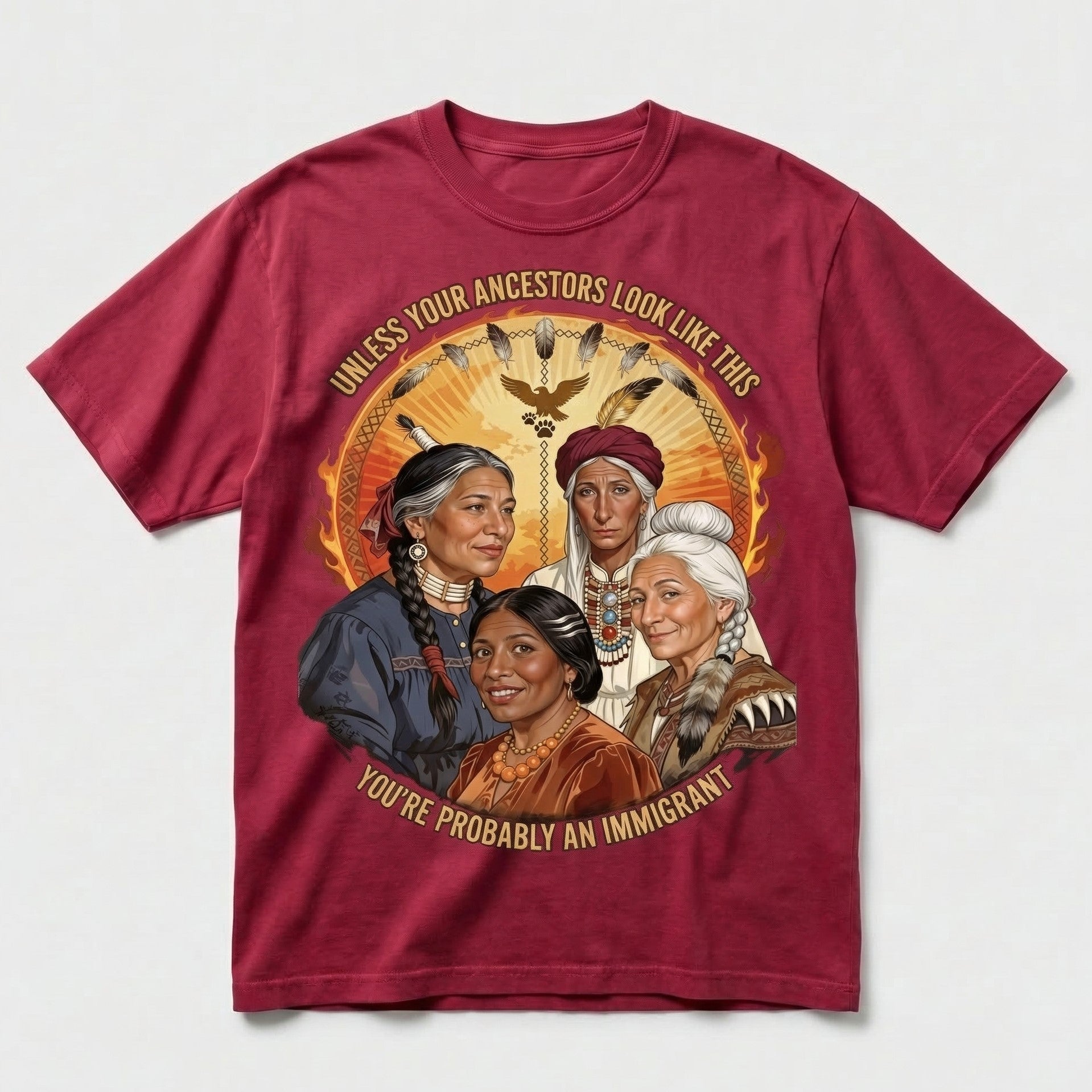 Owana — Native Women Elders — Heritage Tee