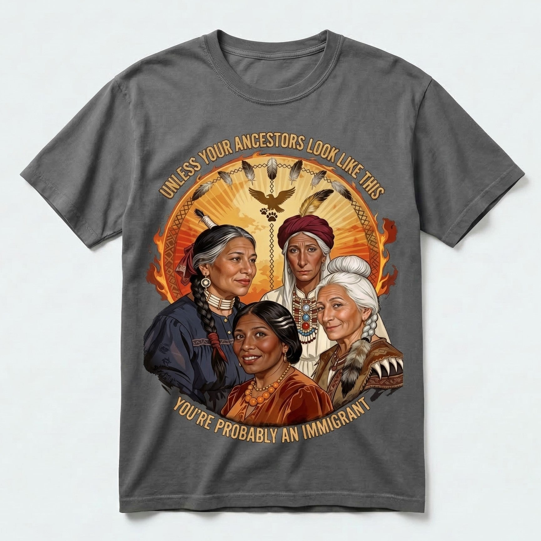 Owana — Native Women Elders — Heritage Tee