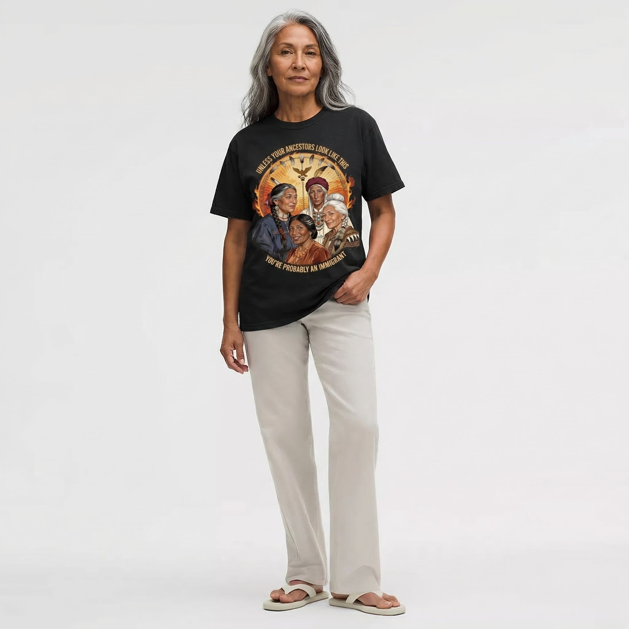 Owana — Native Women Elders — Heritage Tee