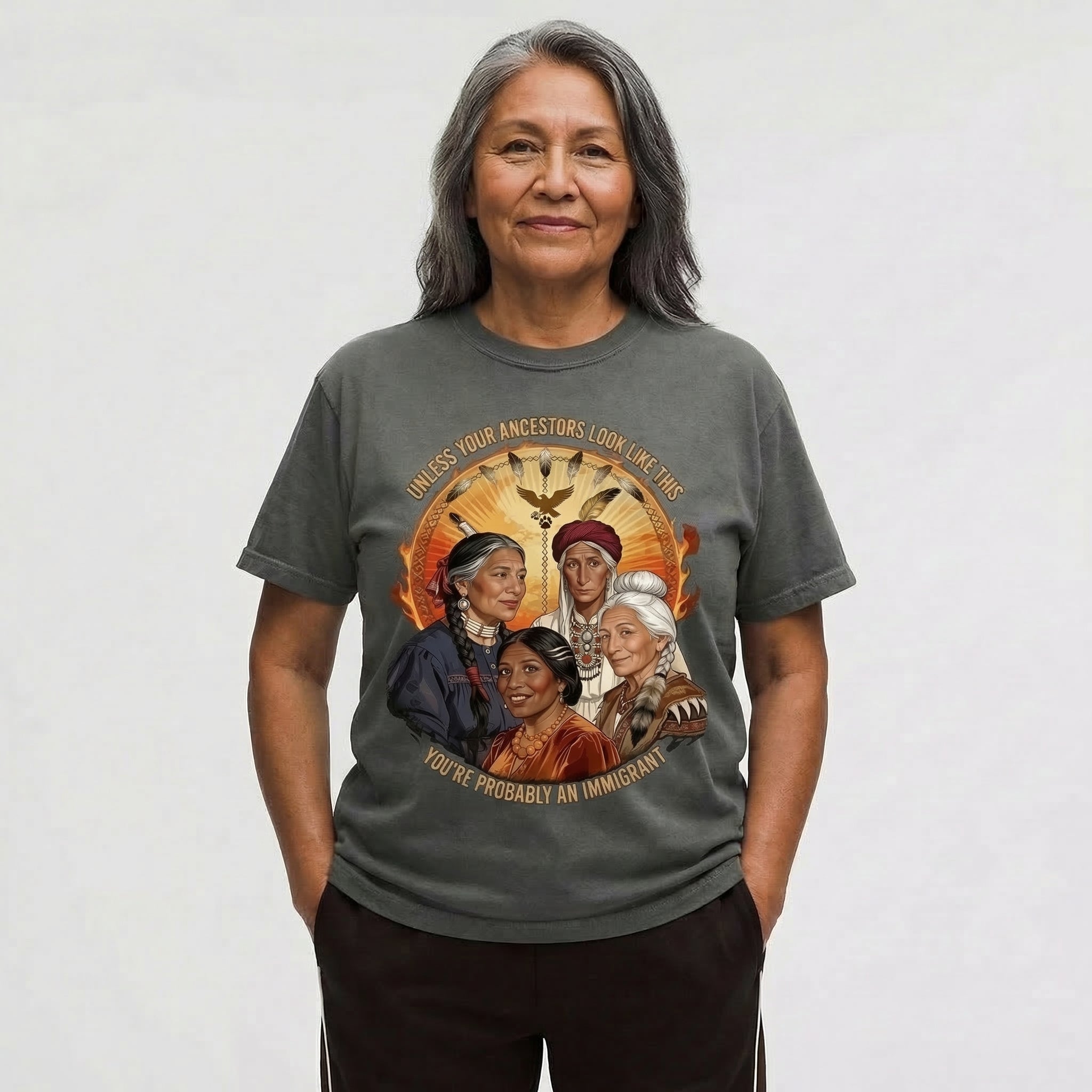 Owana — Native Women Elders — Heritage Tee
