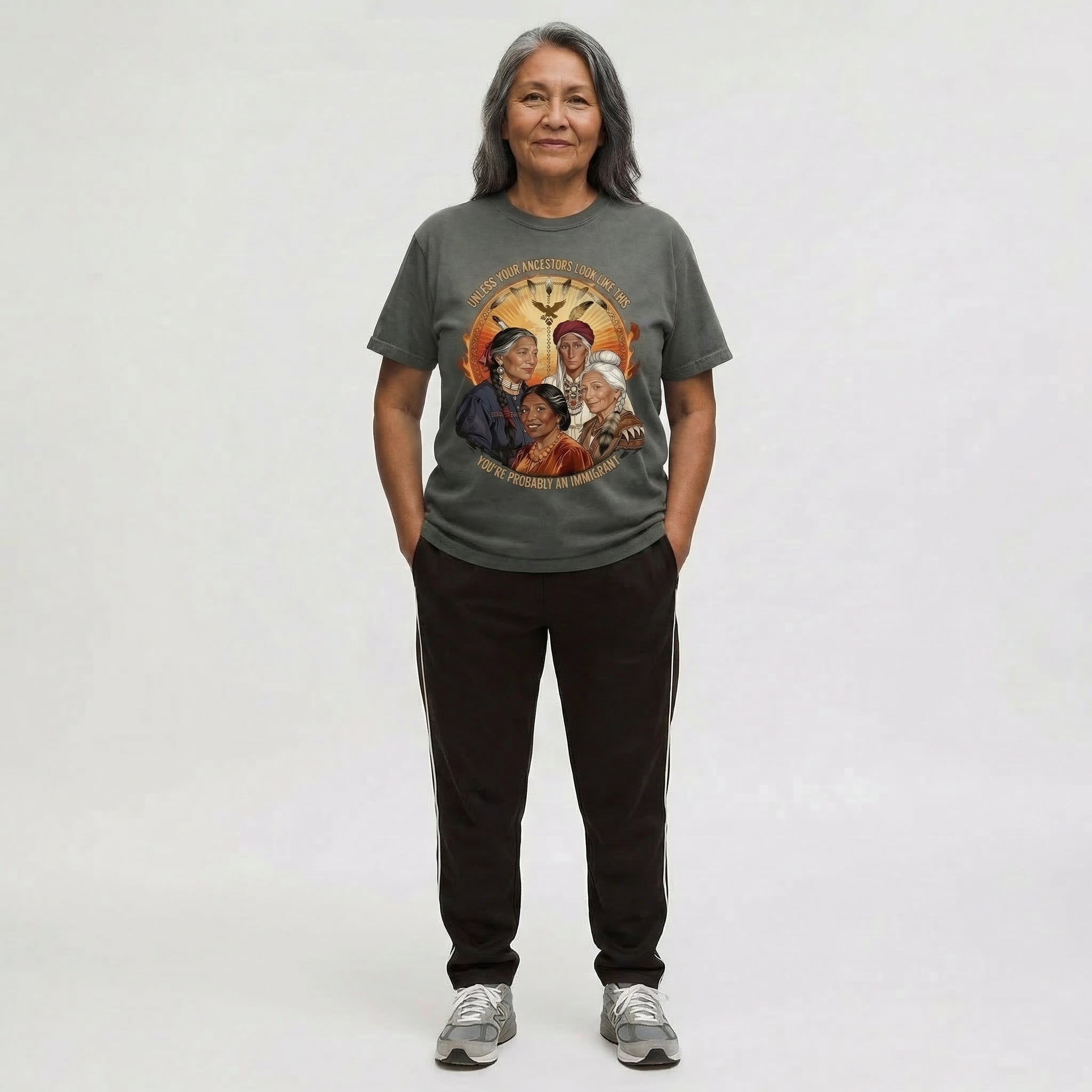 Owana — Native Women Elders — Heritage Tee