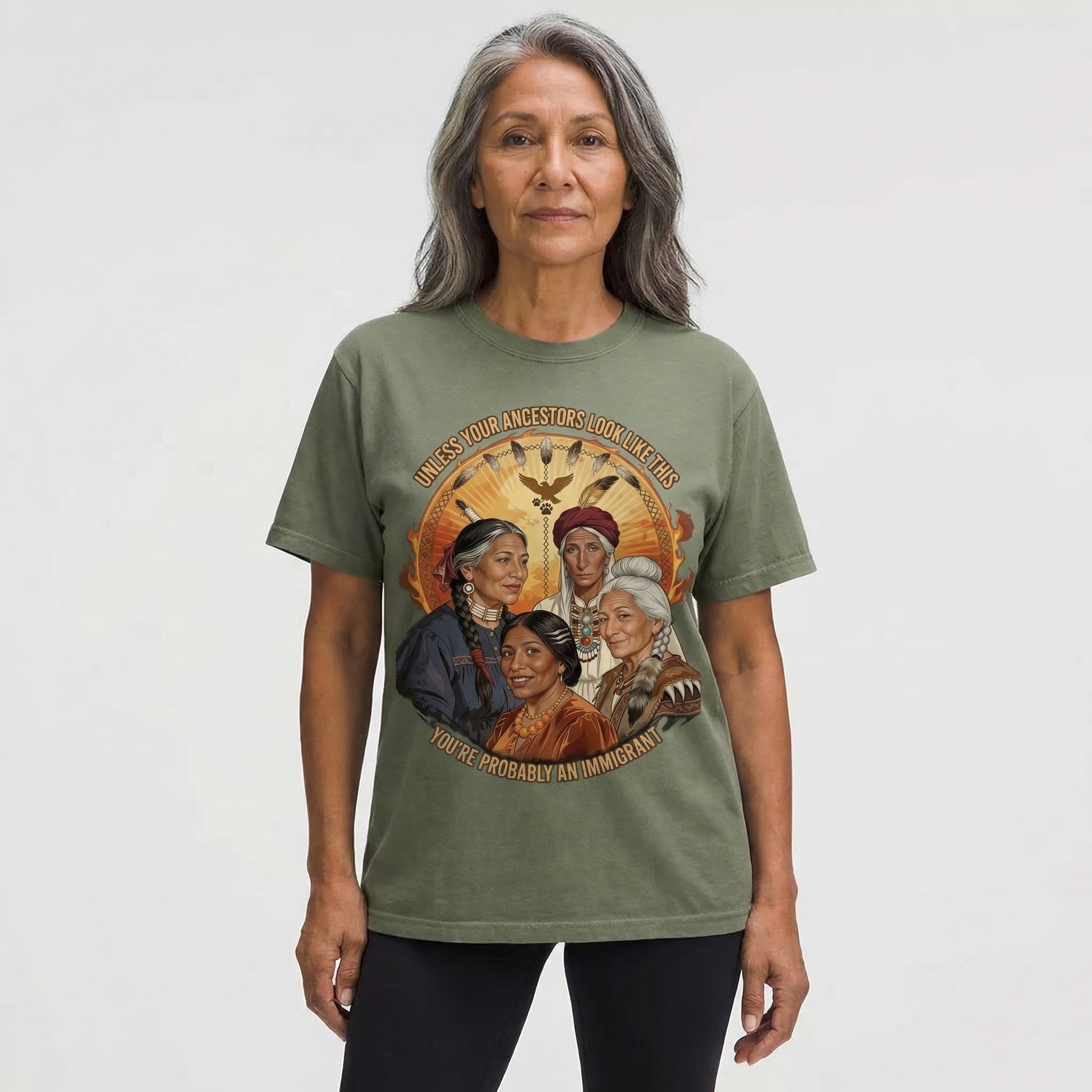 Owana — Native Women Elders — Heritage Tee