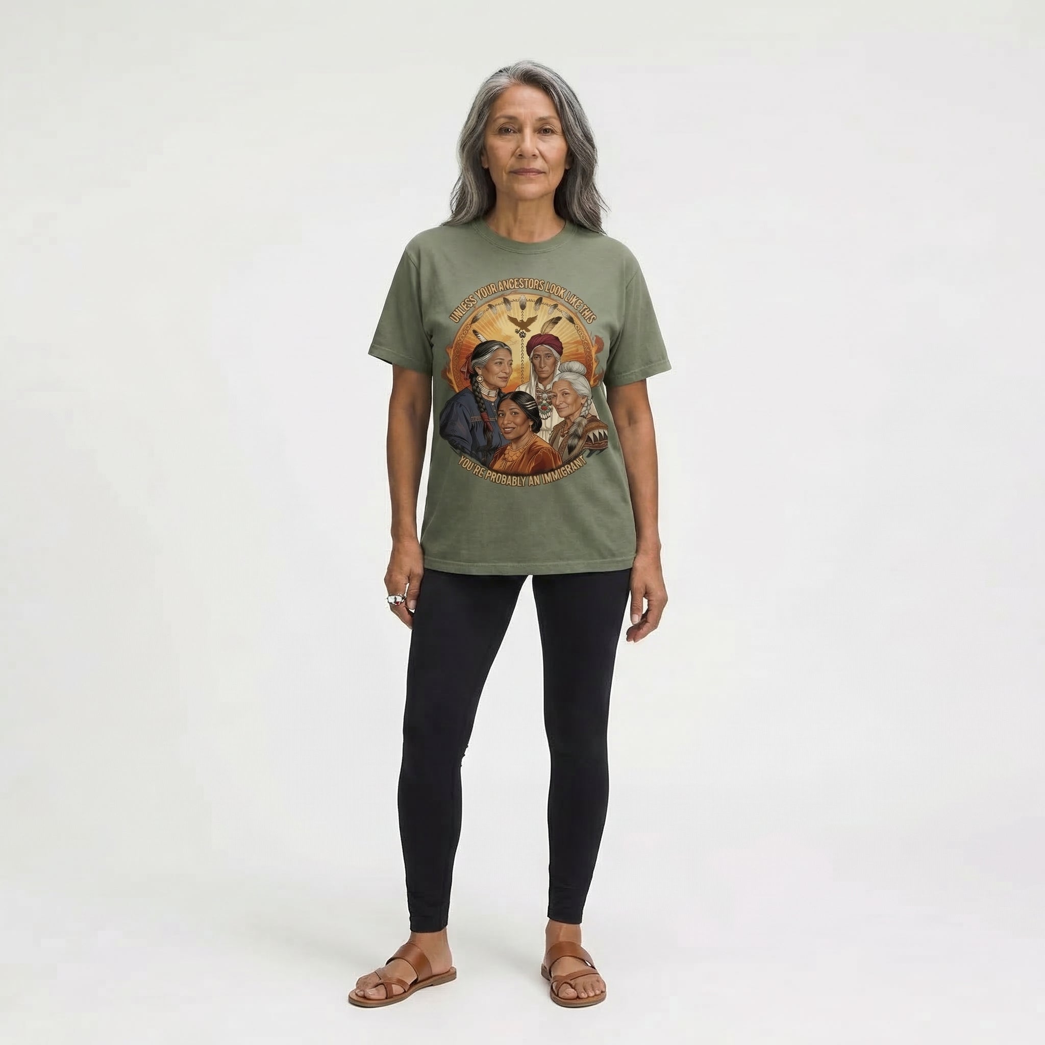 Owana — Native Women Elders — Heritage Tee