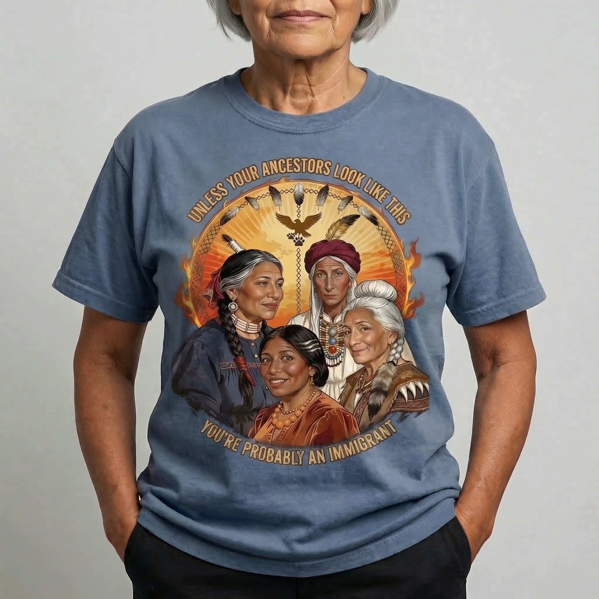 Owana — Native Women Elders — Heritage Tee