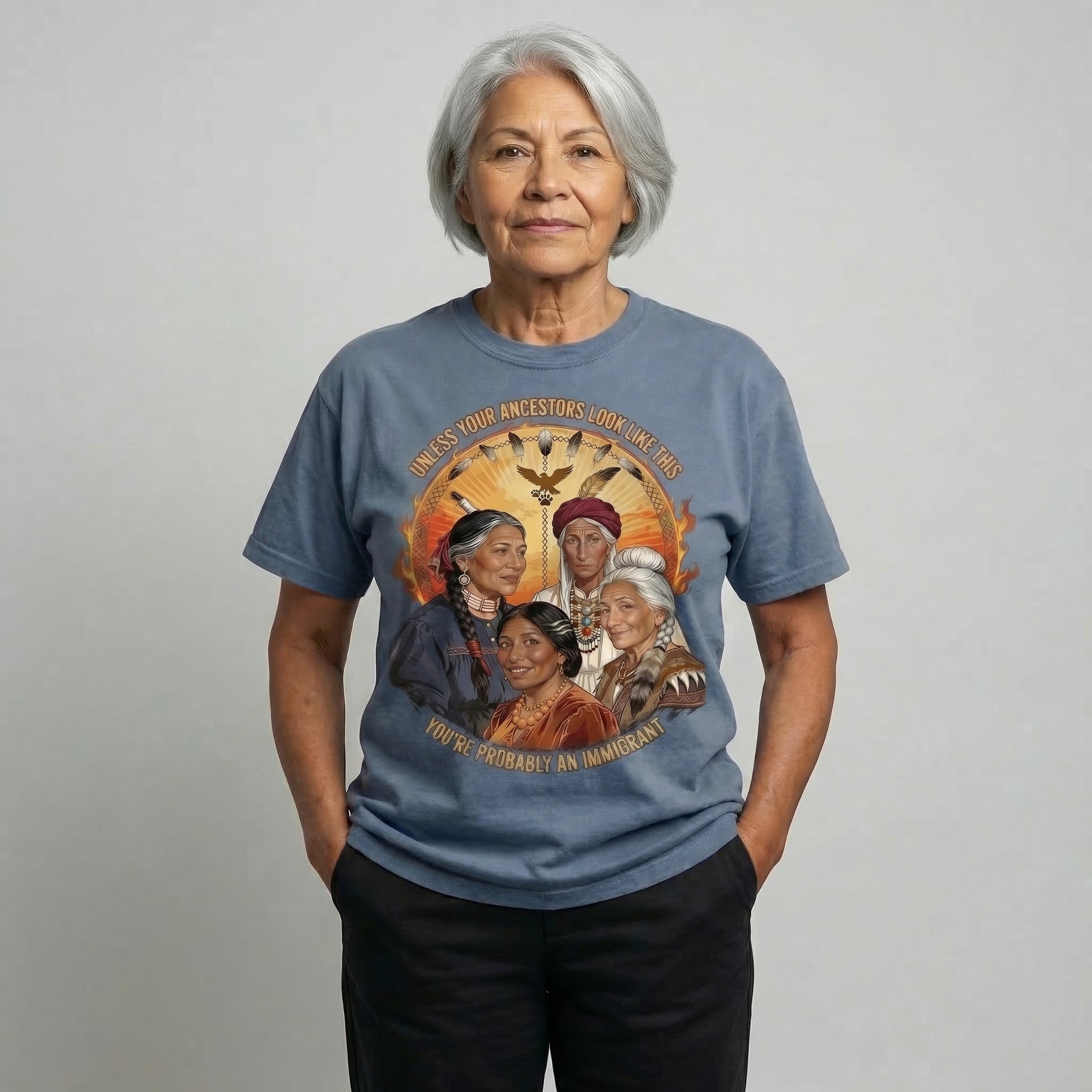 Owana — Native Women Elders — Heritage Tee