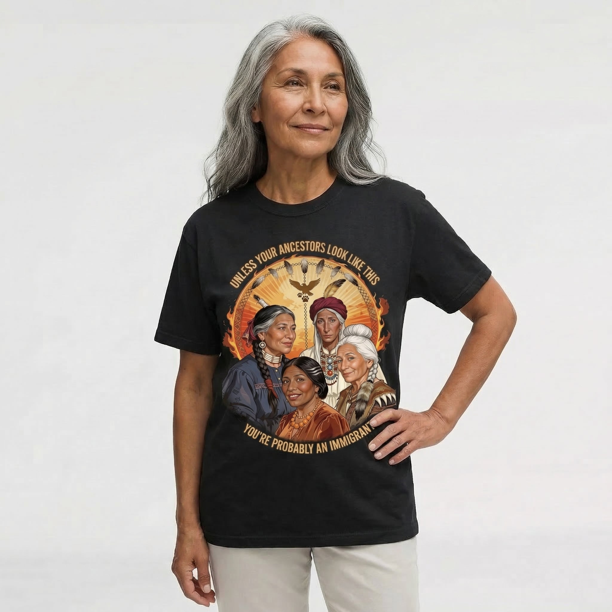 Owana — Native Women Elders — Heritage Tee