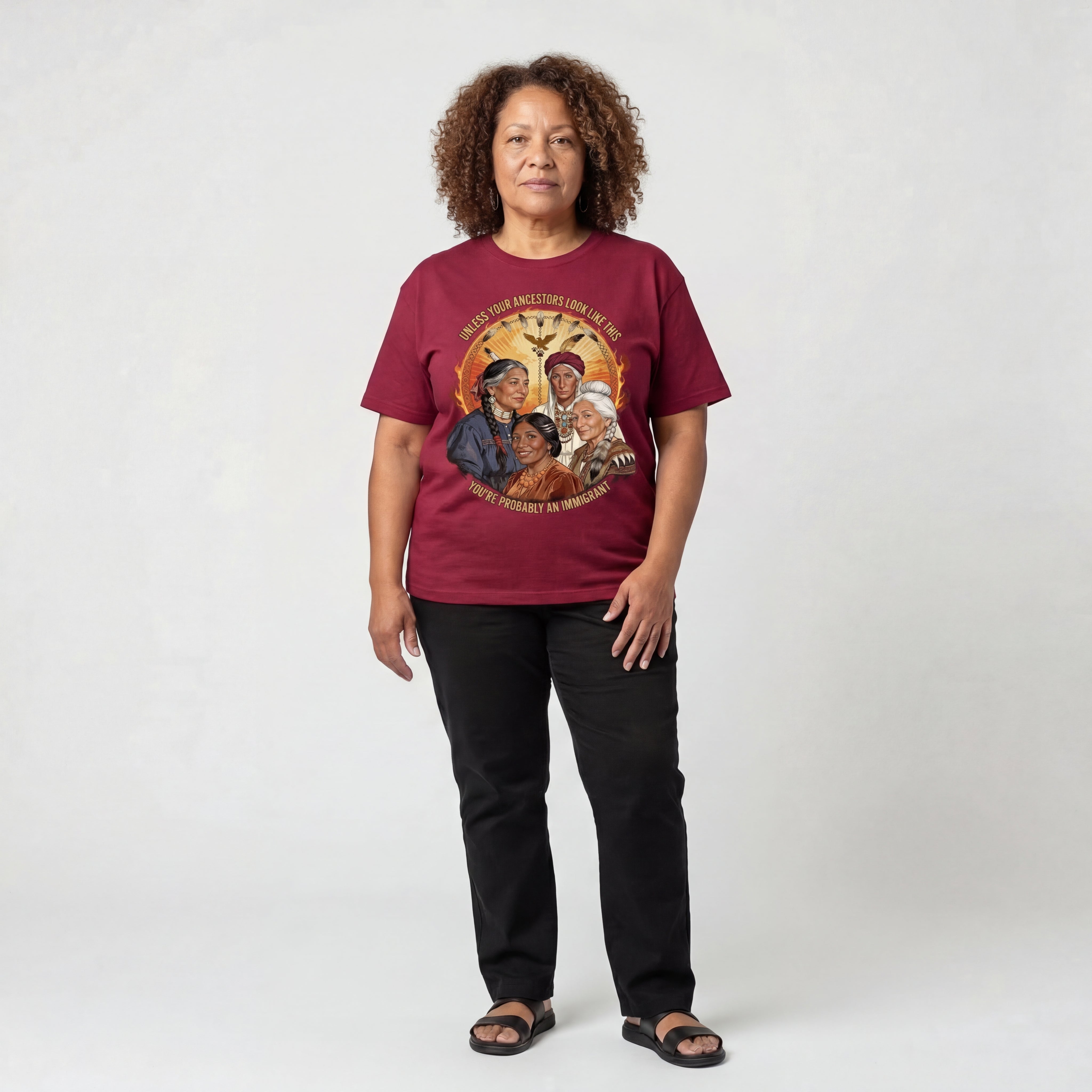 Owana — Native Women Elders — Heritage Tee