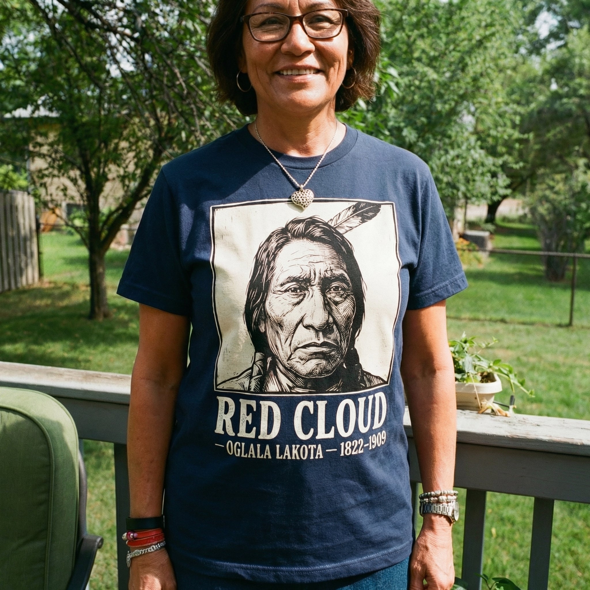Alowa — The Founding Father — Double-sided T-shirt