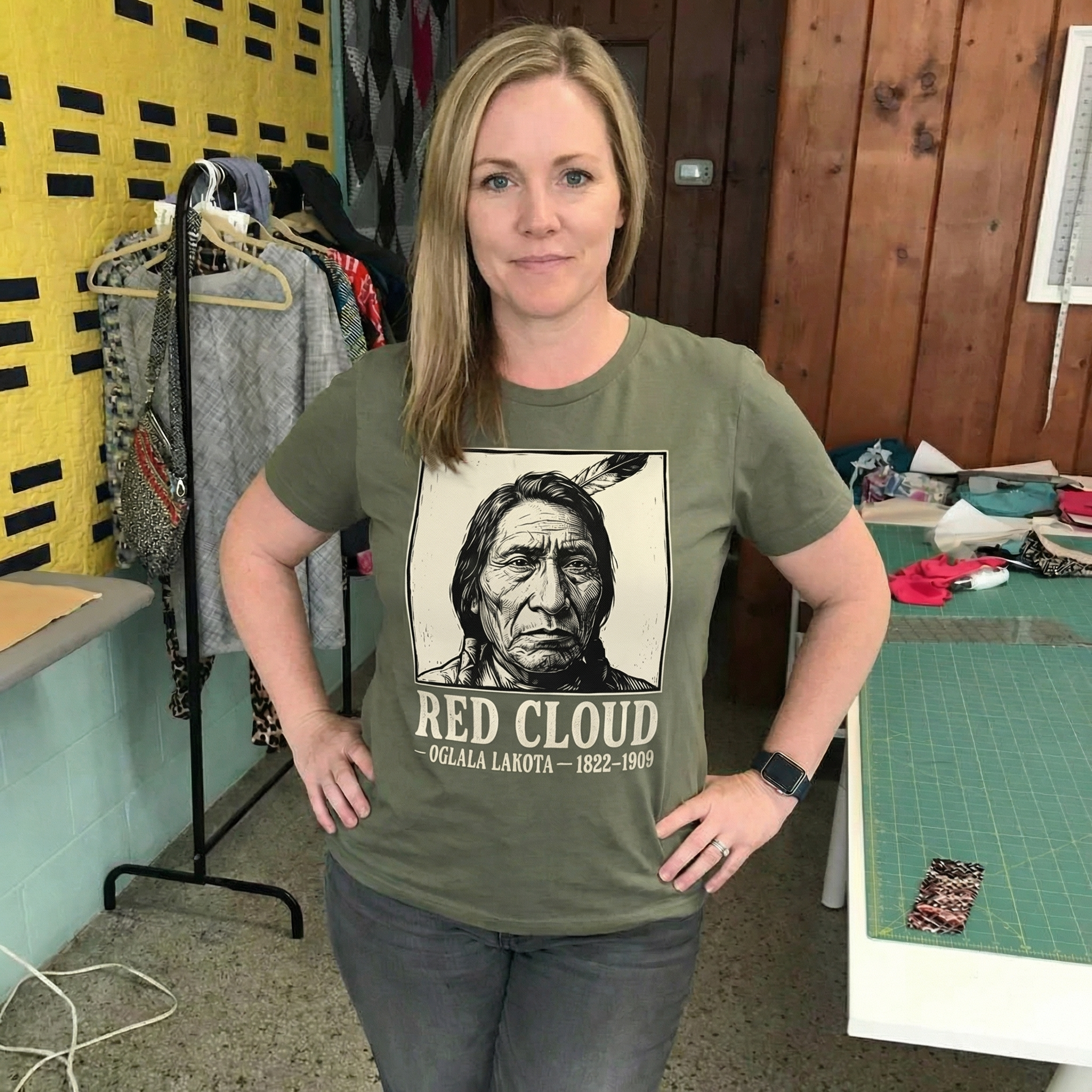 Alowa — The Founding Father — Double-sided T-shirt