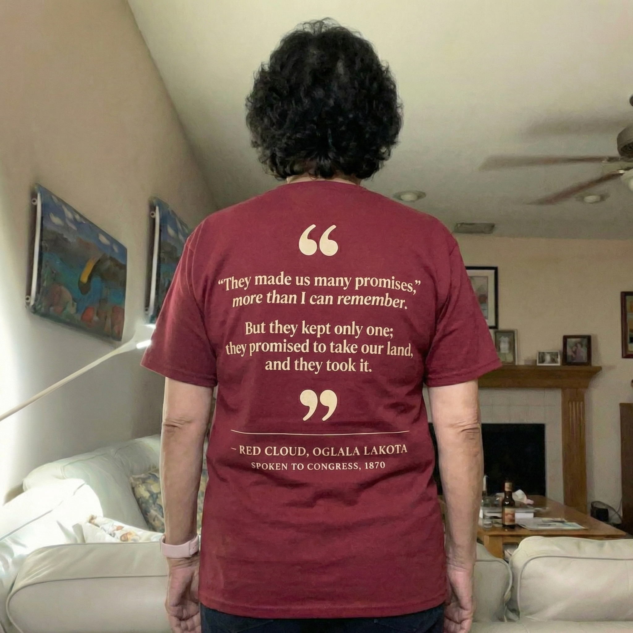 Alowa — The Founding Father — Double-sided T-shirt