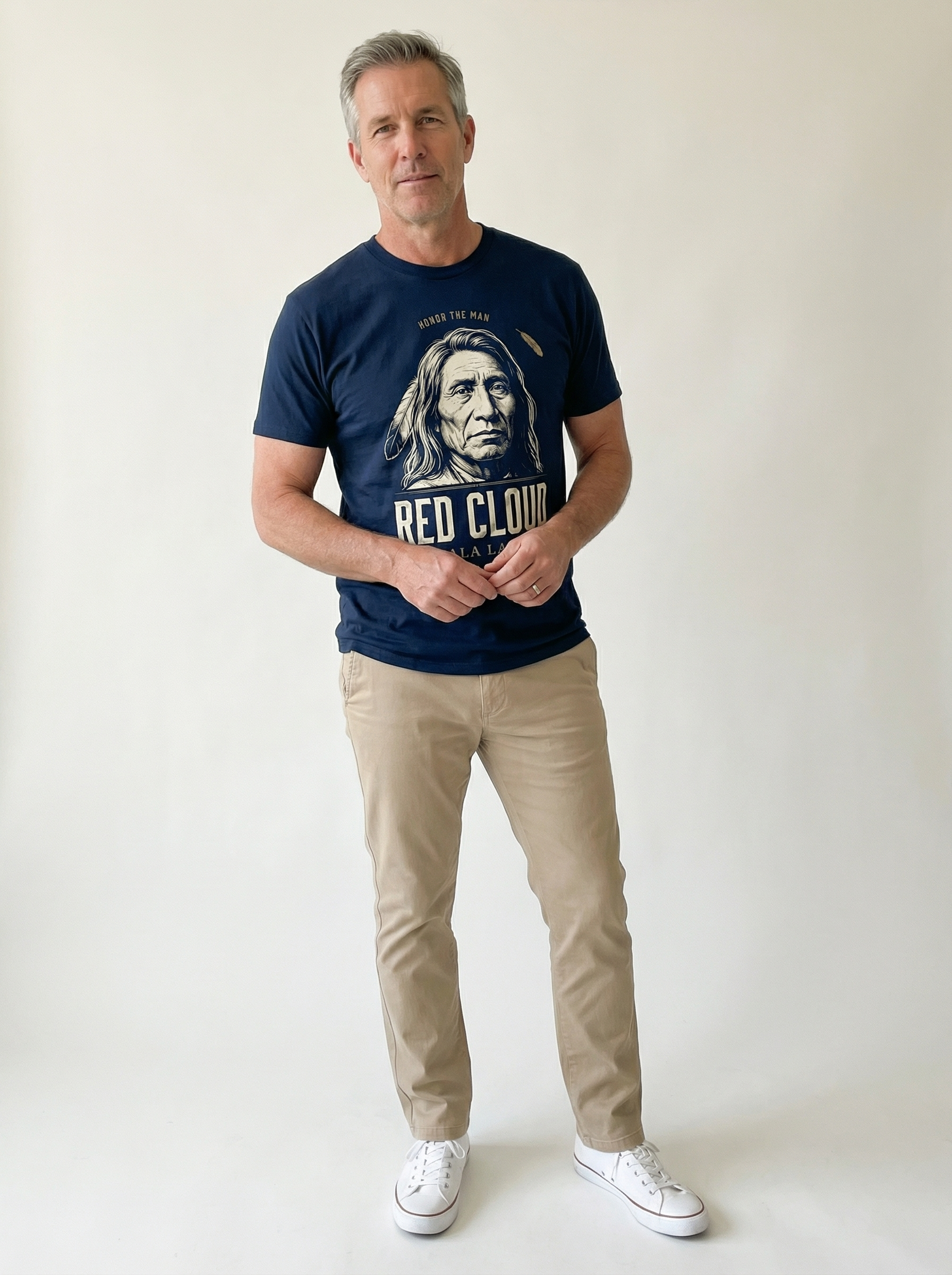 Red Cloud — Honor the Man — Double-sided T-shirt