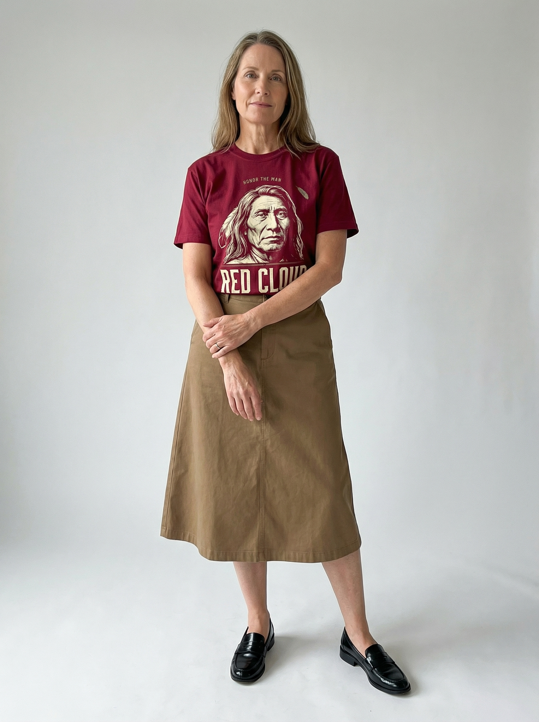 Red Cloud — Honor the Man — Double-sided T-shirt