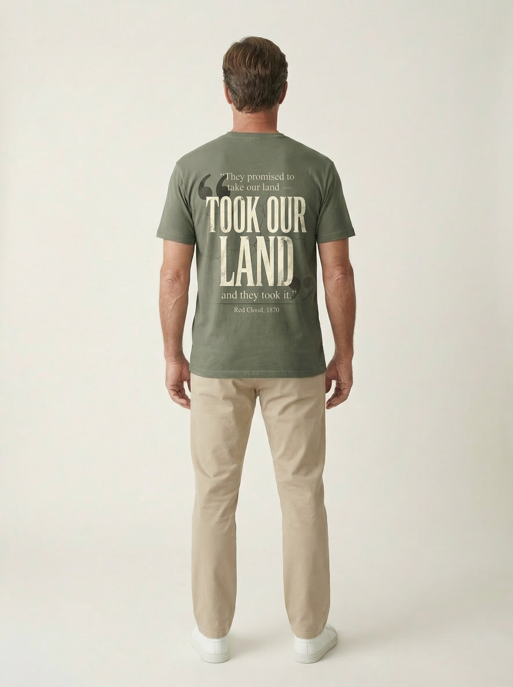 Red Cloud — Honor the Man — Double-sided T-shirt