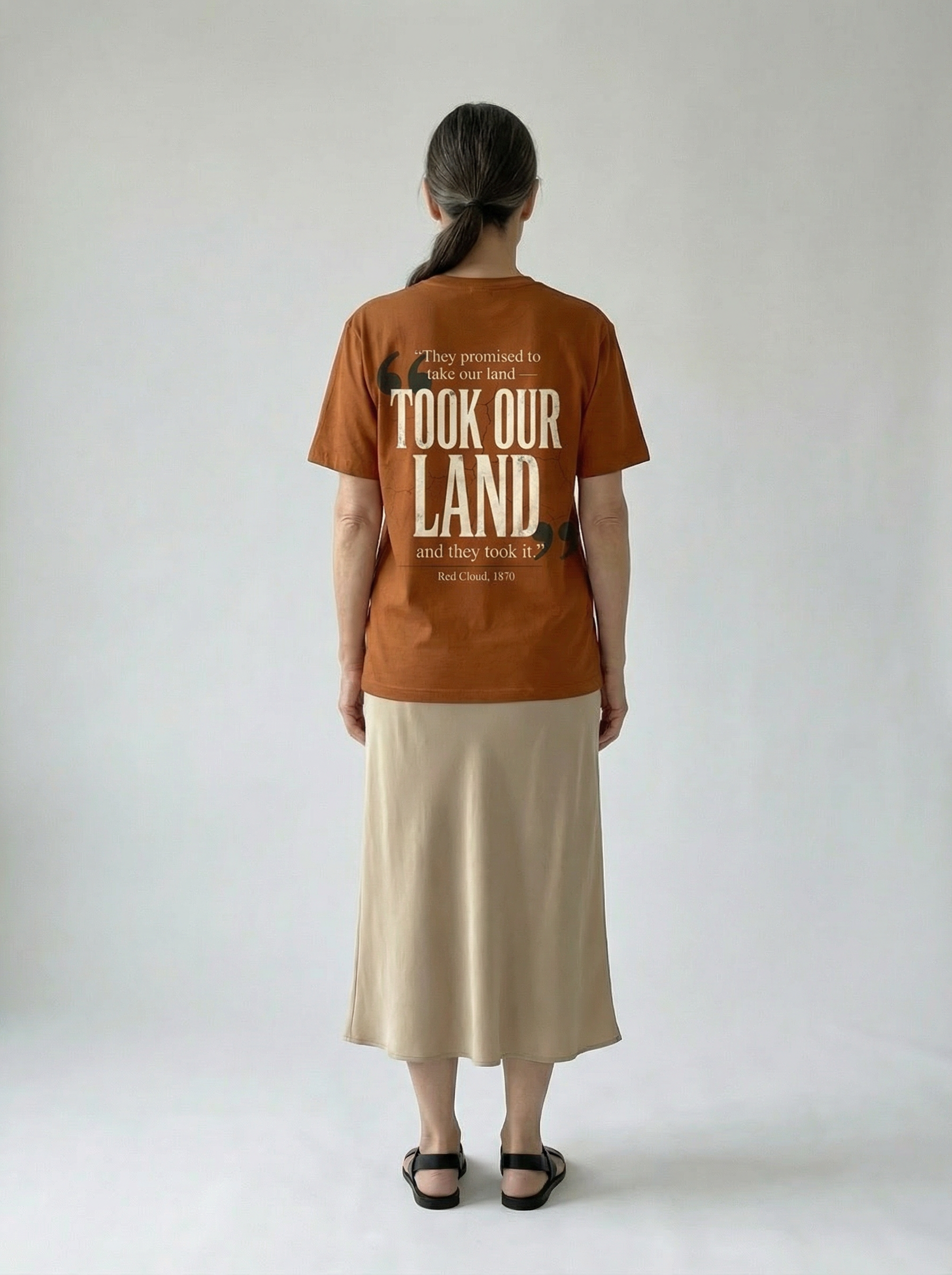Red Cloud — Honor the Man — Double-sided T-shirt