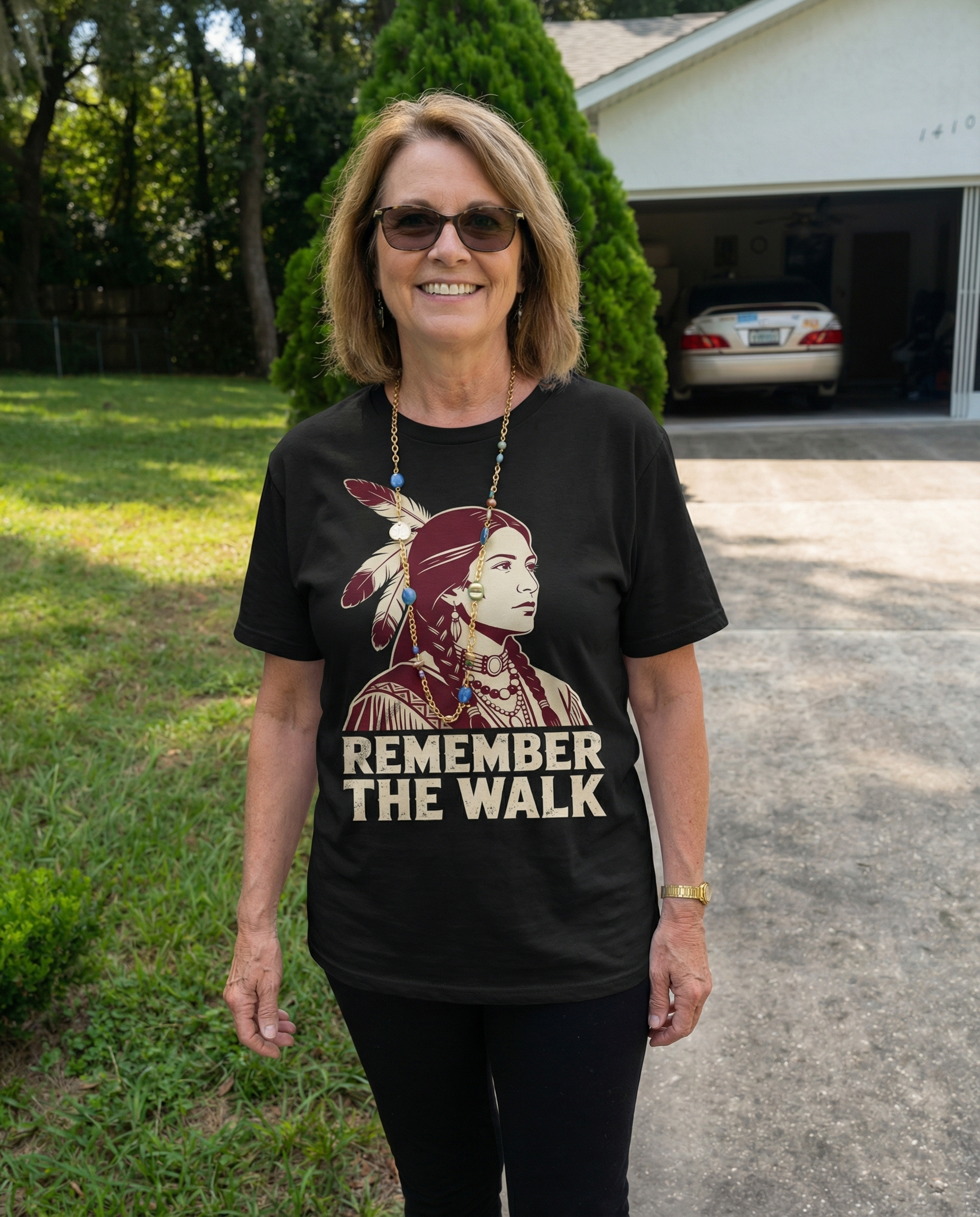 Mokawe — Trail of Tears — Double-sided T-shirt