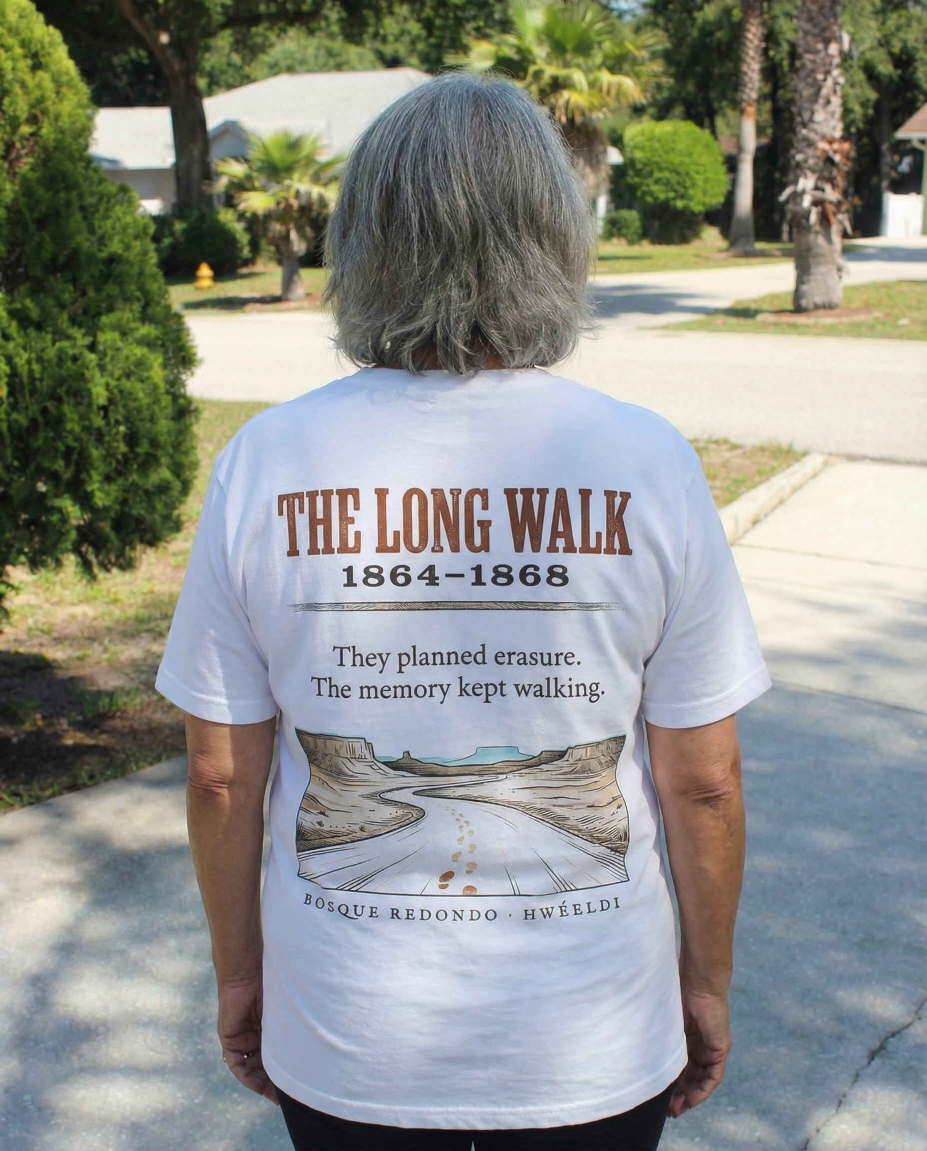 Vashoka — The Long Walk — Double-sided T-shirt
