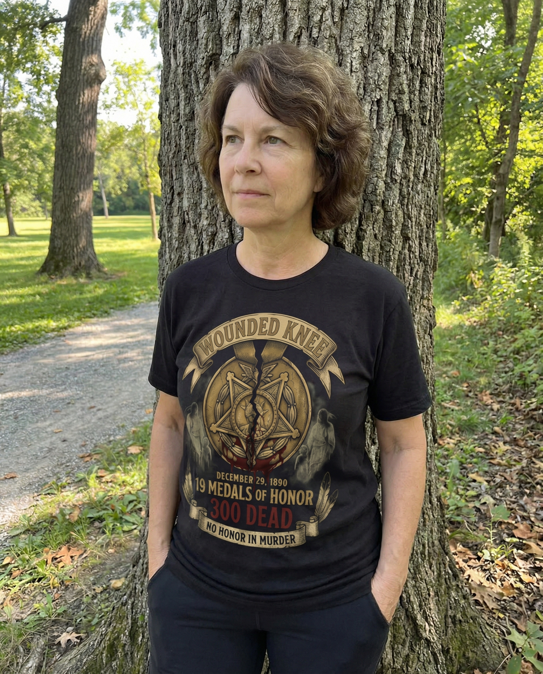 Vandora — Wounded Knee — Heritage Tee