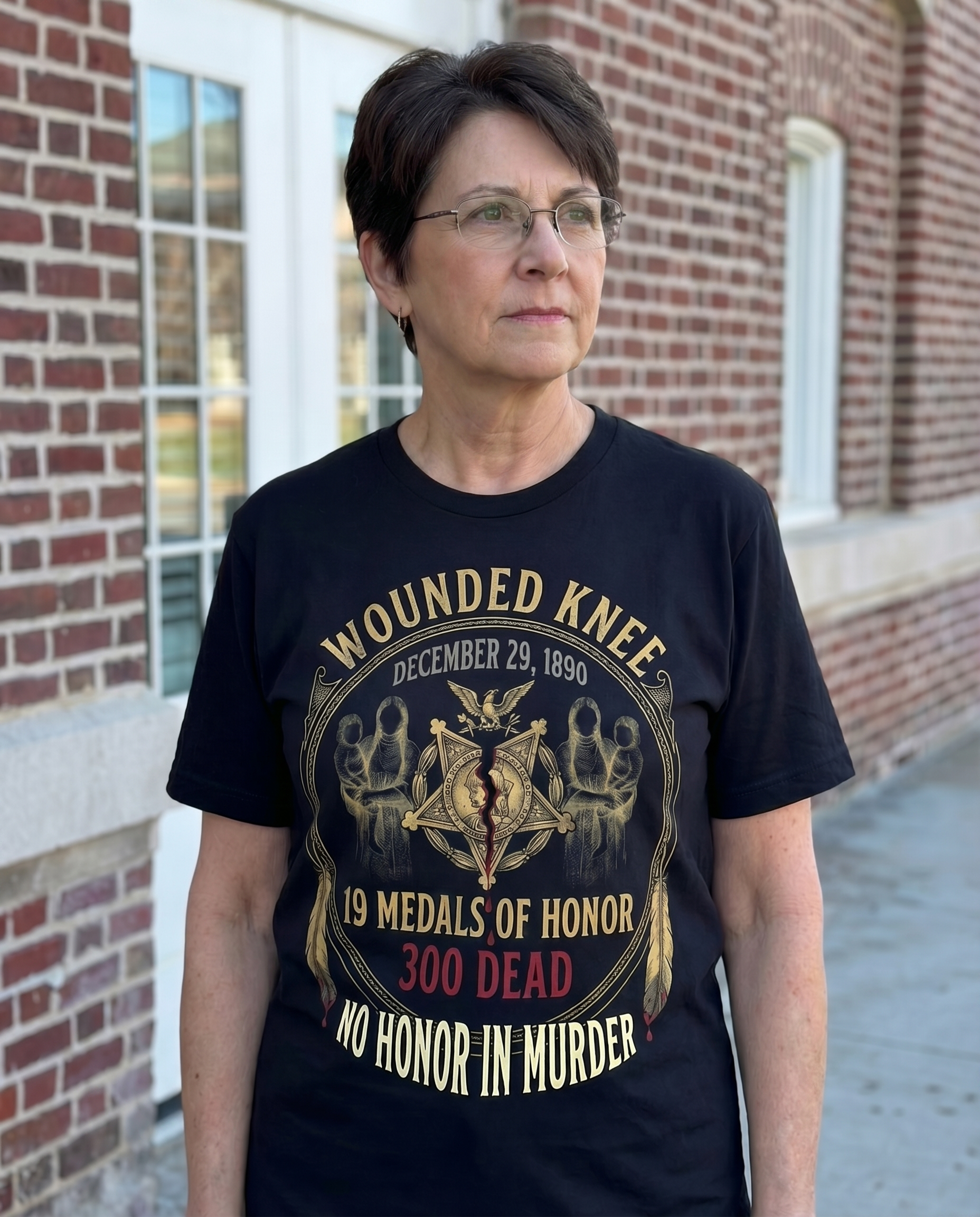 Luvaya — Wounded Knee — Heritage Tee