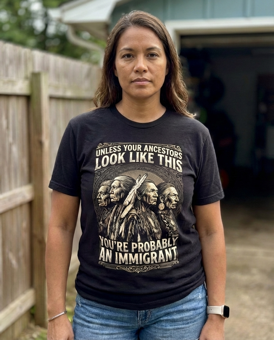 Angeni Stone — Ancestors’ Pride — Heritage Tee