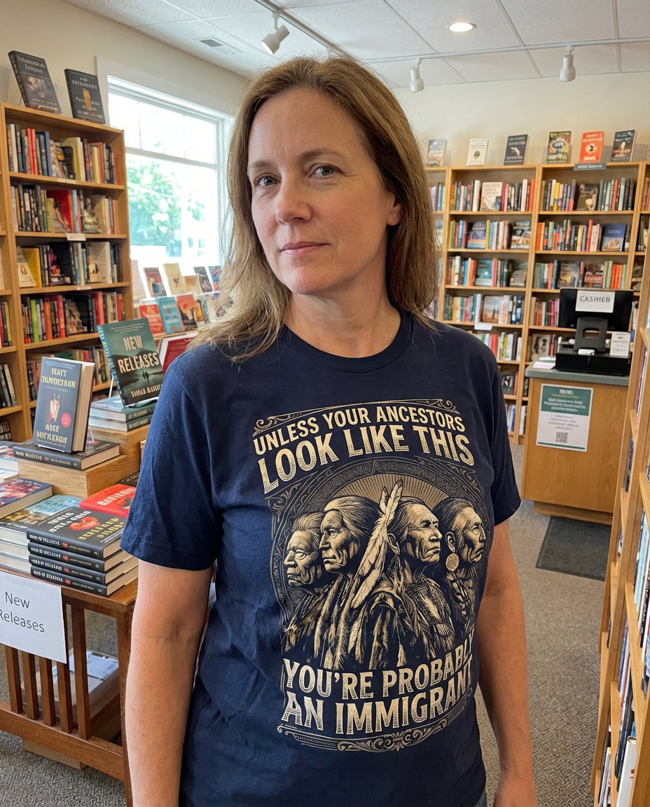 Angeni Stone — Ancestors’ Pride — Heritage Tee