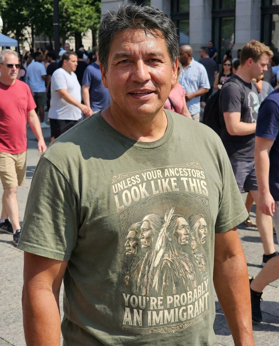Angeni Stone — Ancestors’ Pride — Heritage Tee