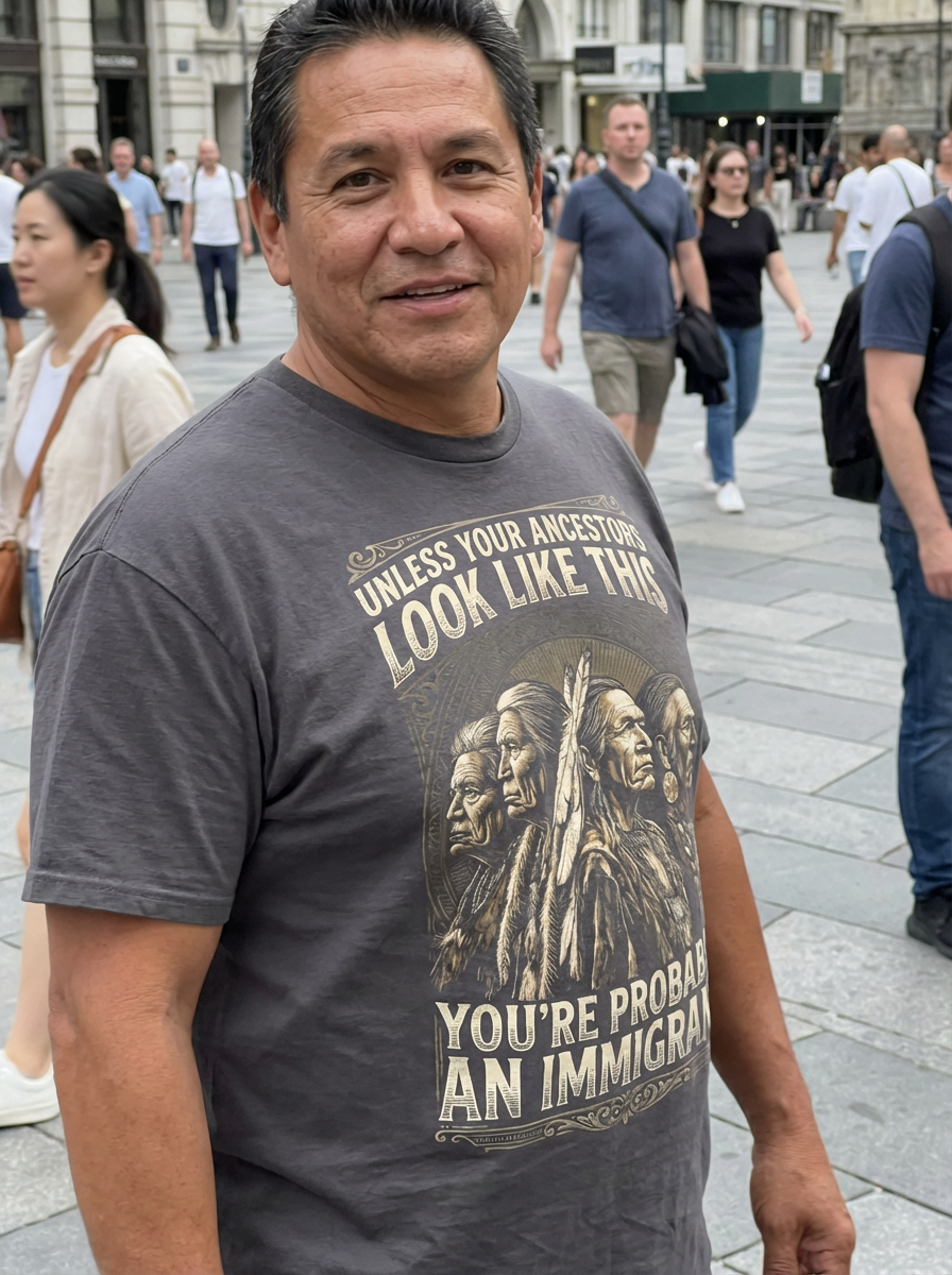 Angeni Stone — Ancestors’ Pride — Heritage Tee
